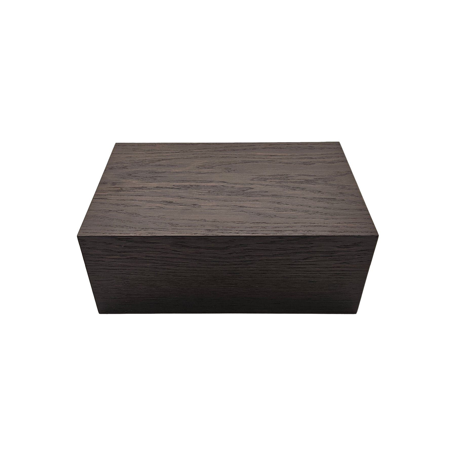 Humidor in Swamp Oak rounded corners