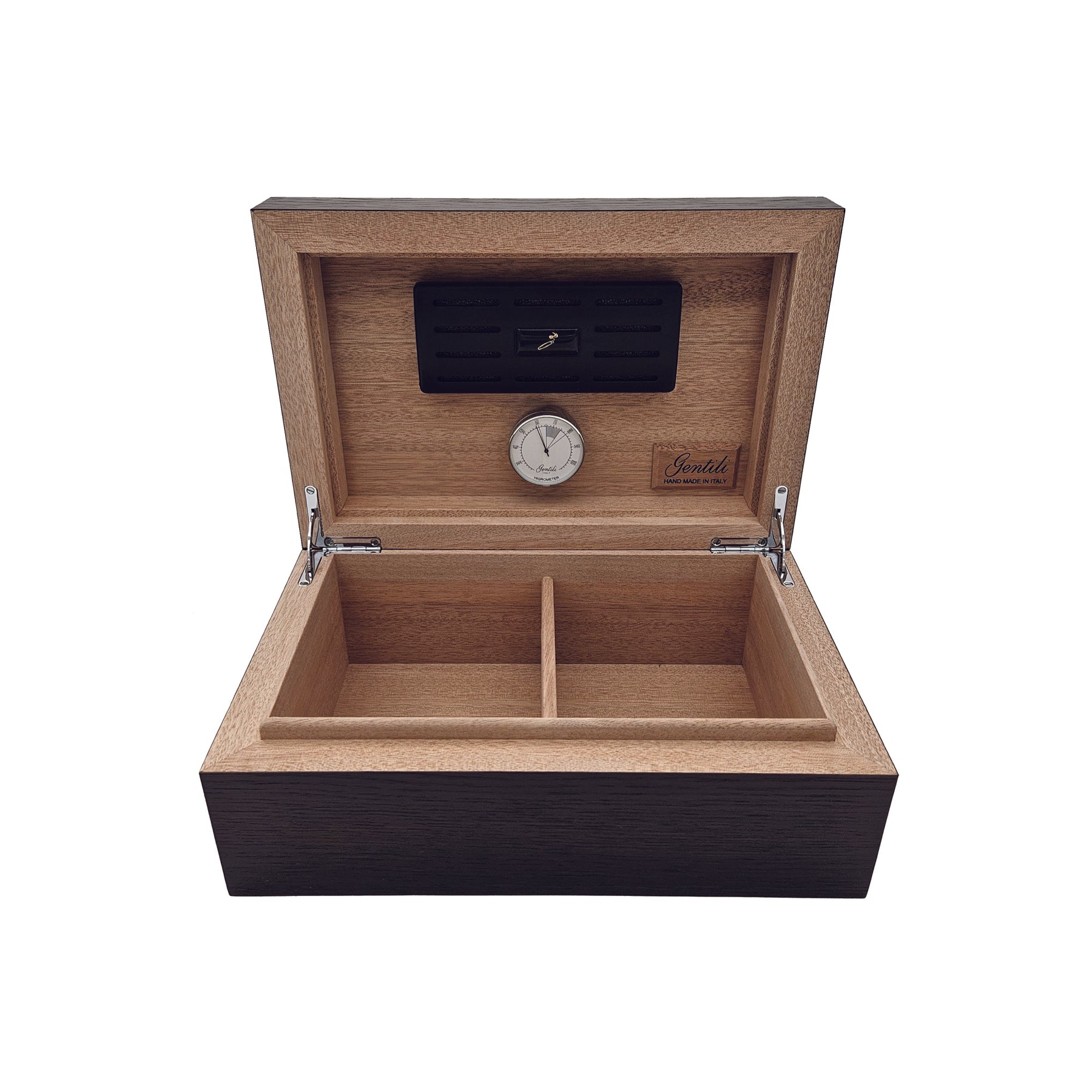 Humidor in Swamp Oak rounded corners