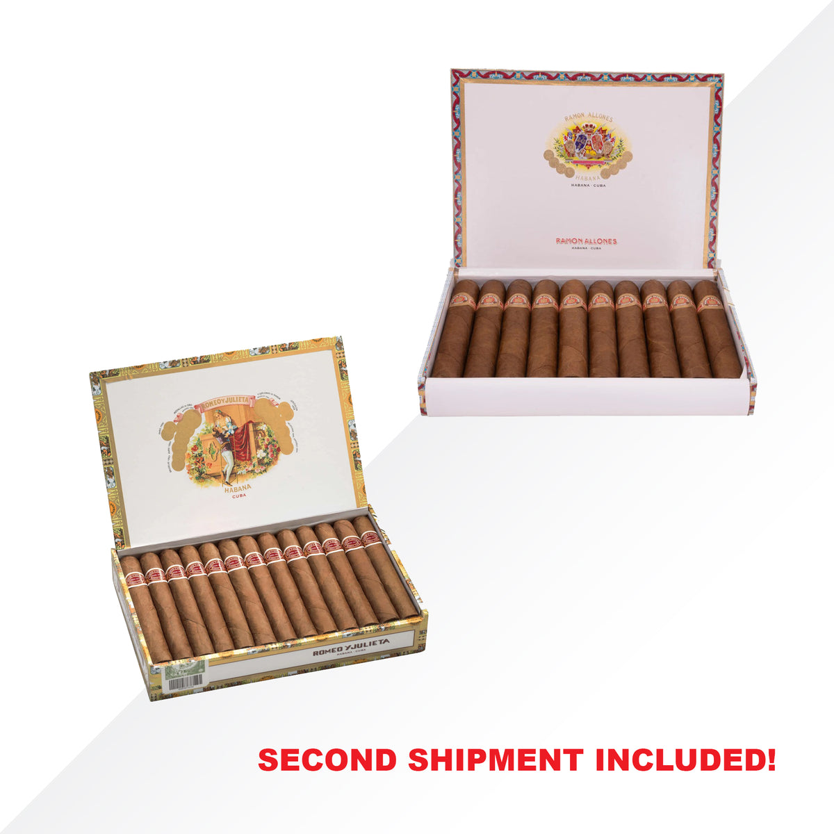 Ramon Allones No.3 + RyJ Mille Fleurs 25pcs