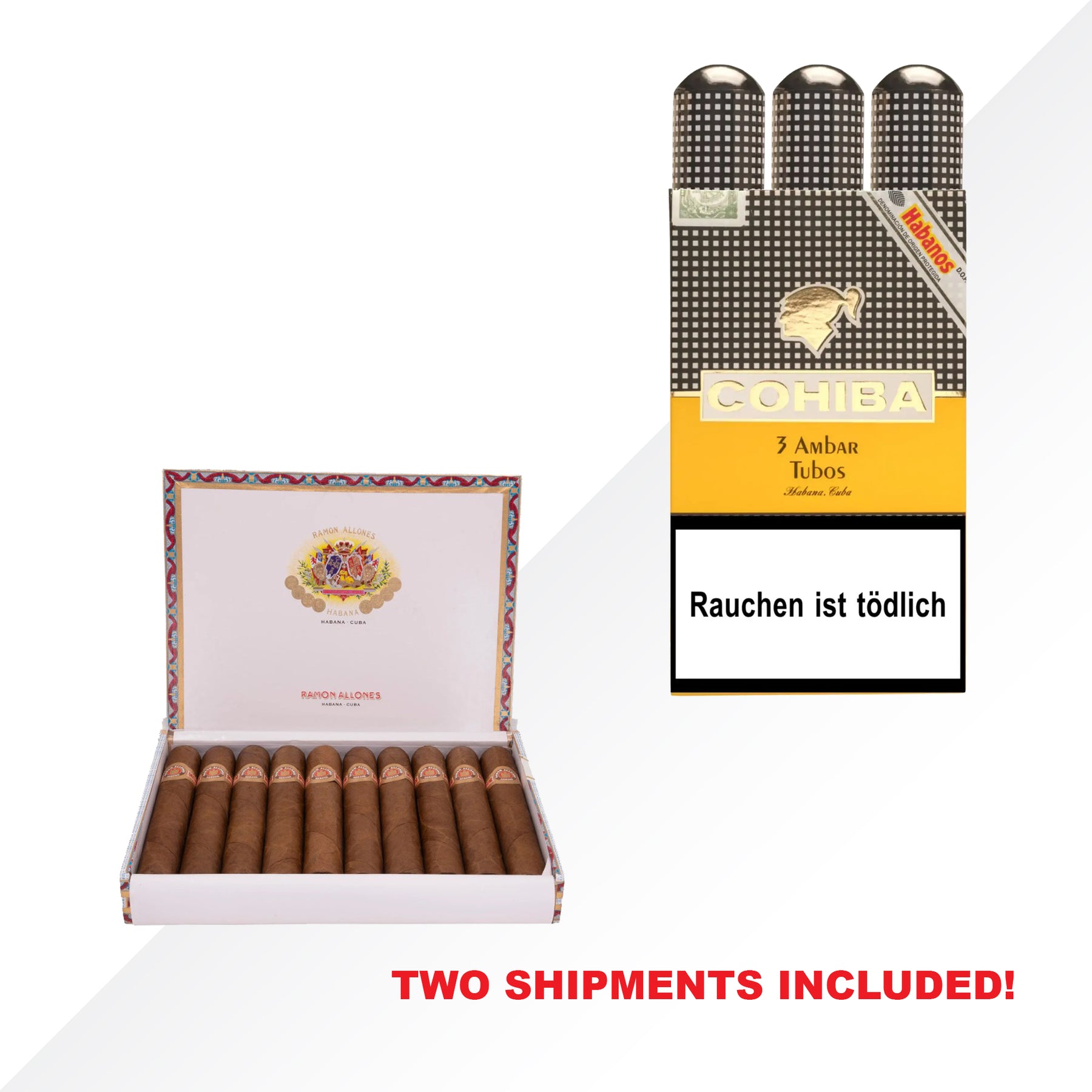 Allones No.3 + Cohiba Ambar AT - COMBO