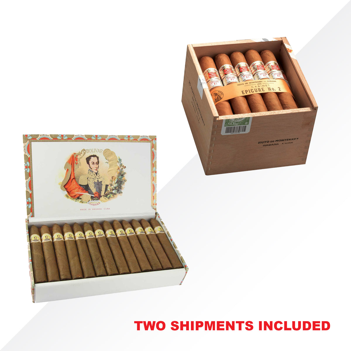 Bolivar Belicosos Finos - Epicure No.2 COMBO
