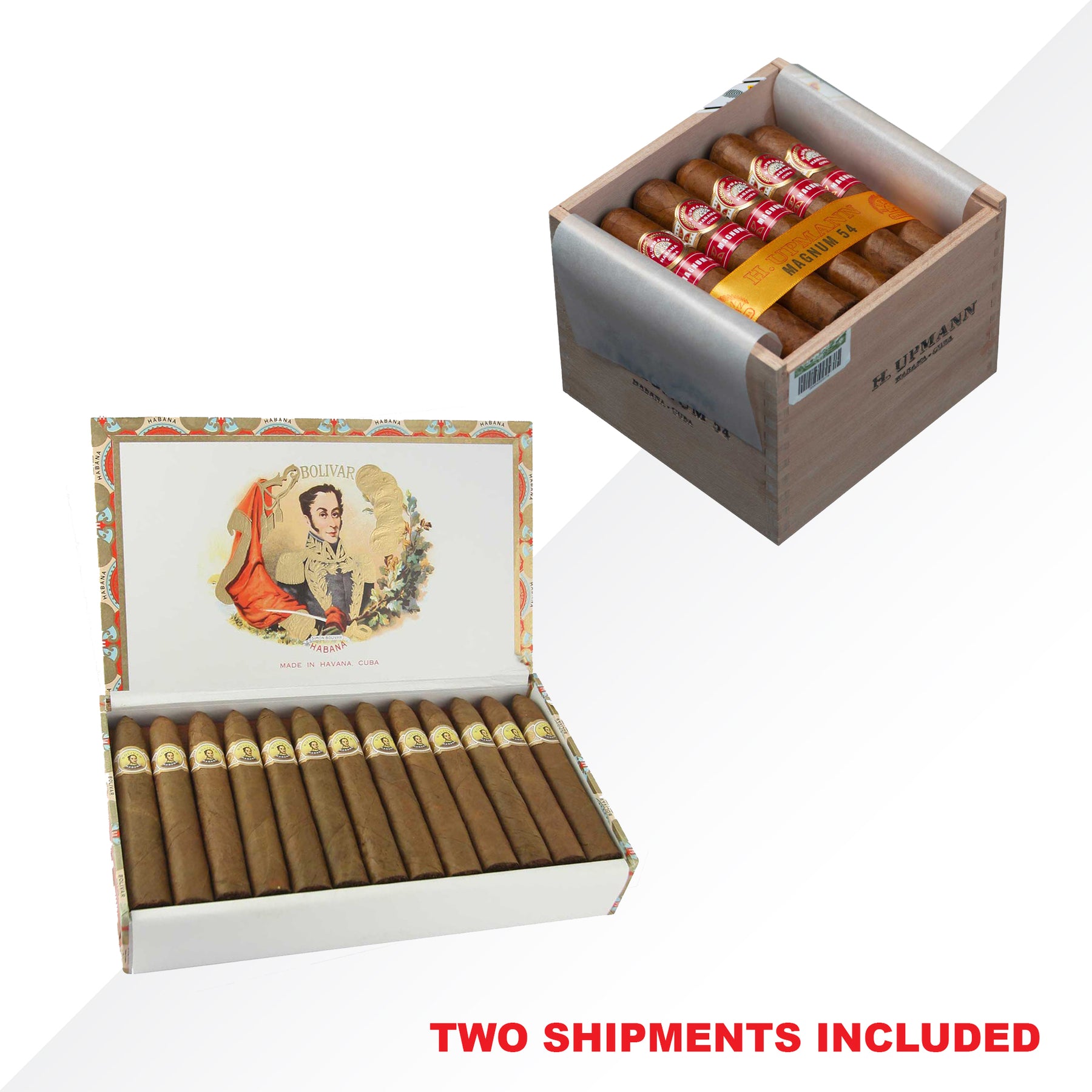 Bolivar Belicosos Finos - H.Upmann Magnum 54 COMBO
