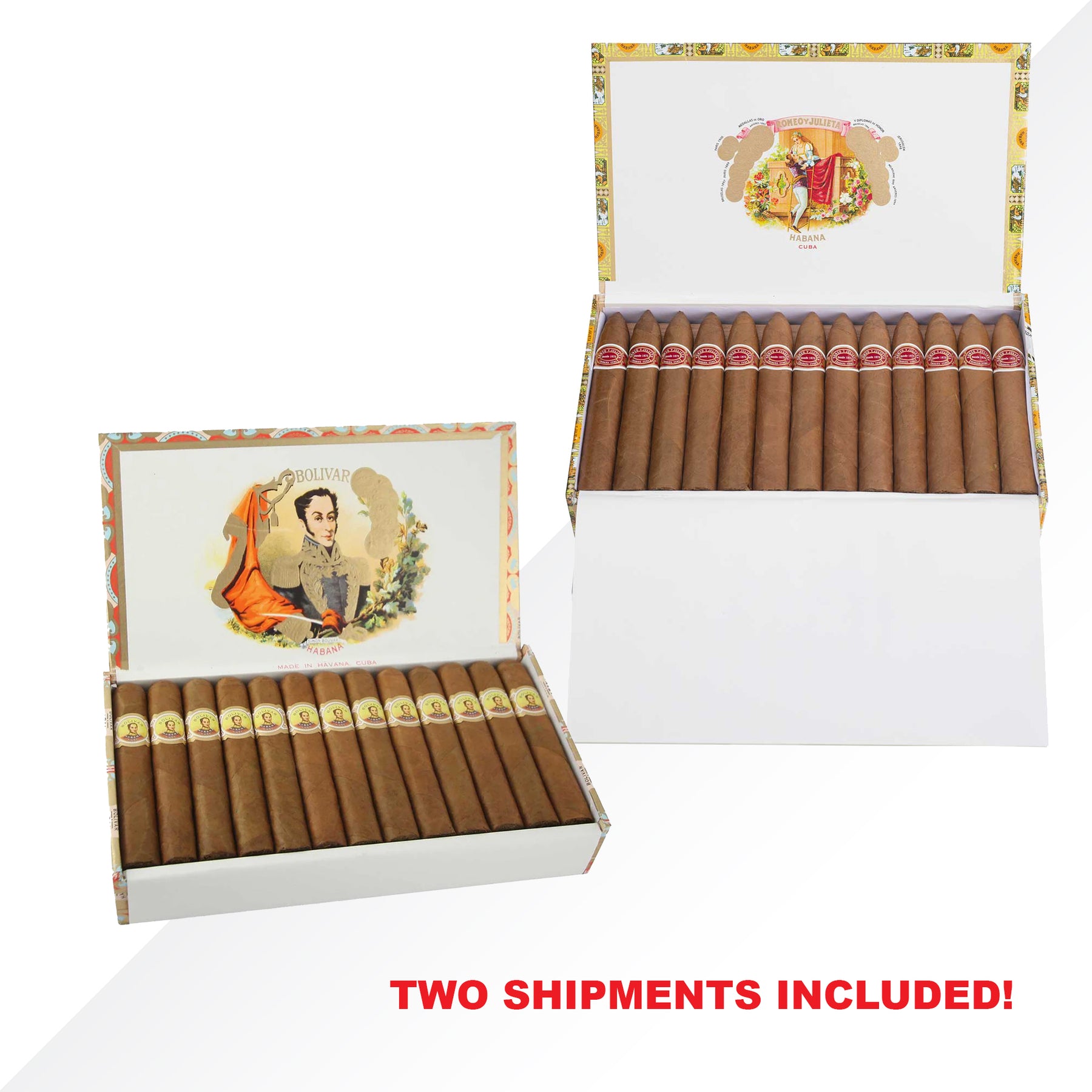 Bolivar Royal Corona + Romeo Belicosos COMBO