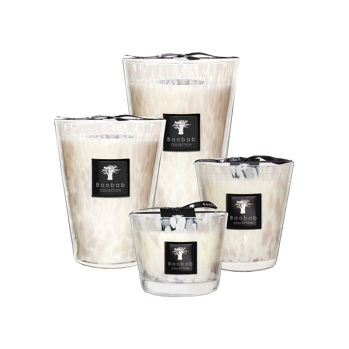 White Pearls Scented Candle