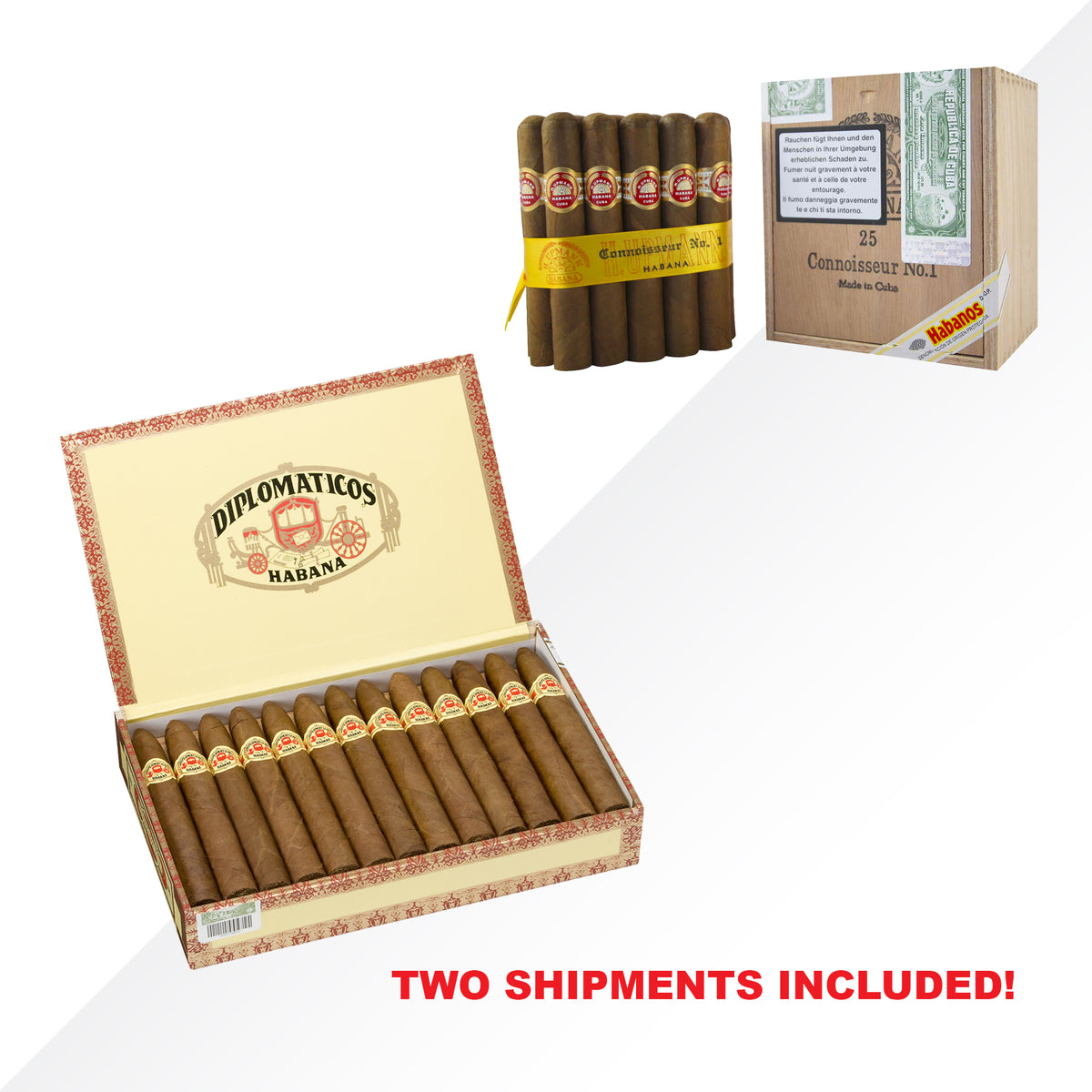 Diplomaticos No.2 - Connossieur No.1 - COMBO