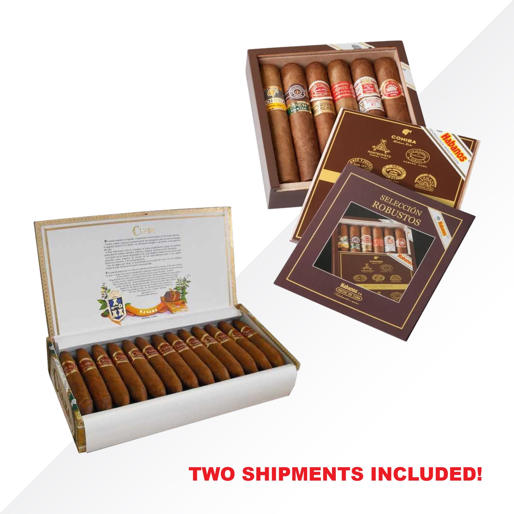 Seleccion Robusto 6pcs + Cuaba Divinos