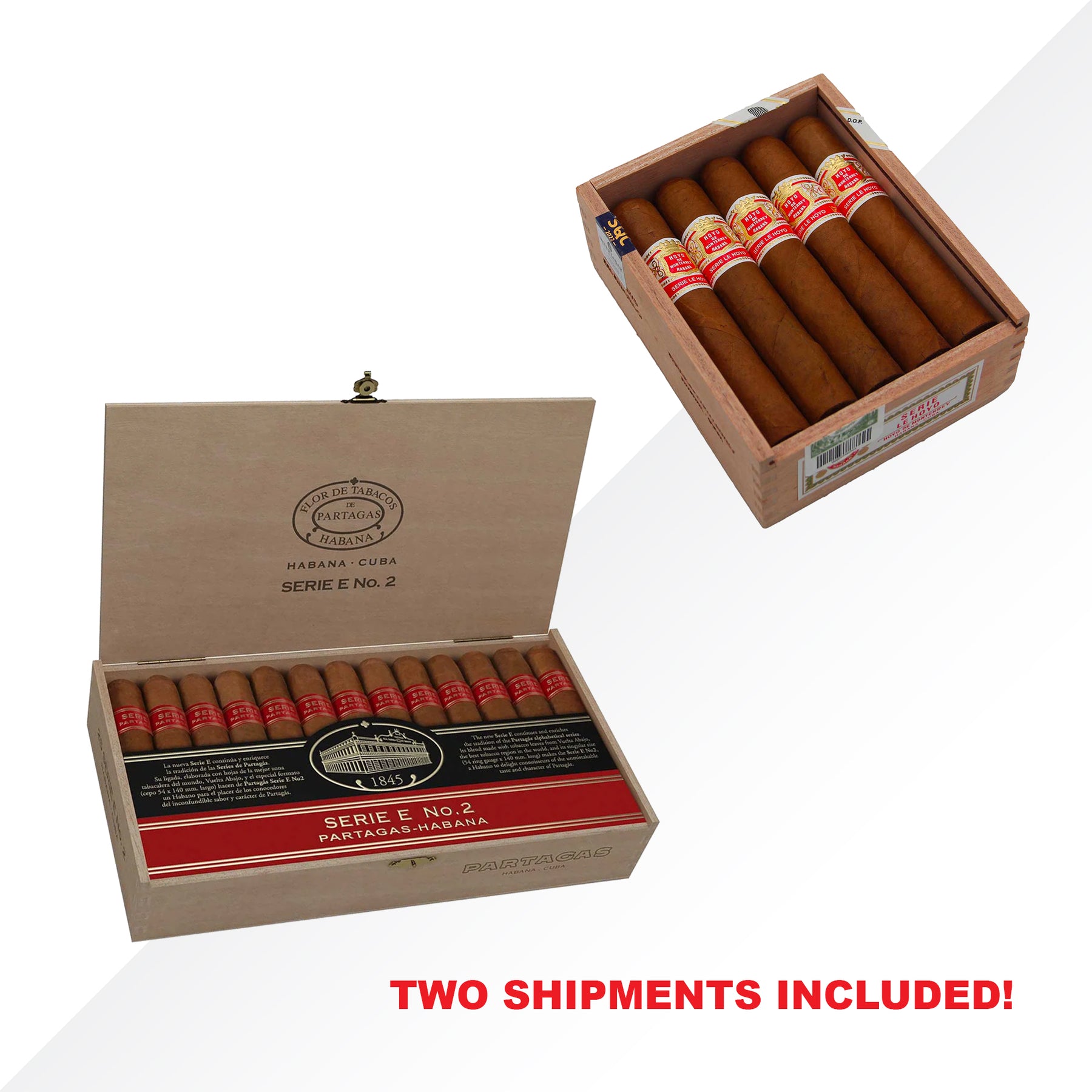Partagas Serie E No.2 25pcs + HdM Rio Seco 10pcs