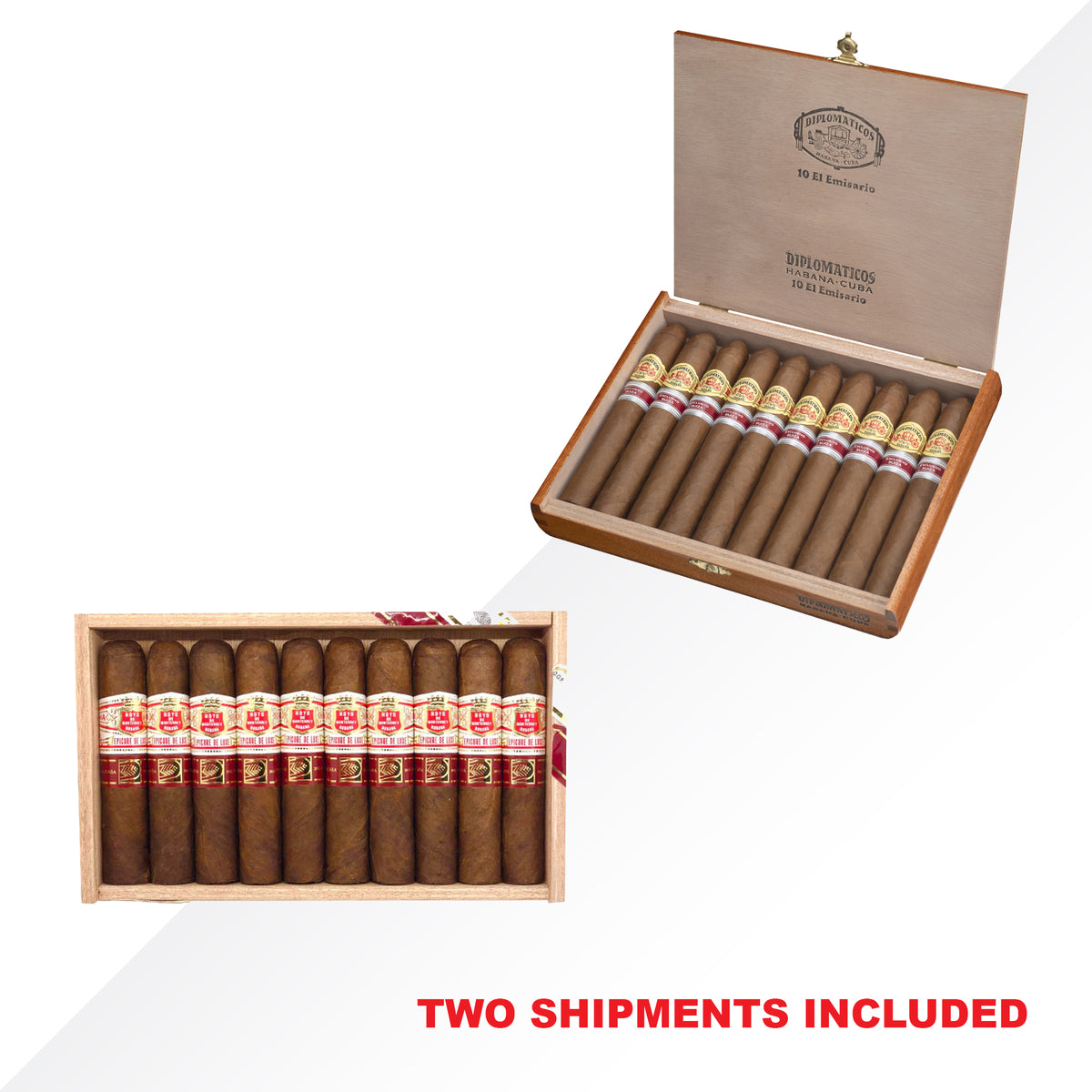 HdM Epicure de Luxe - Diplomaticos El Emisario COMBO