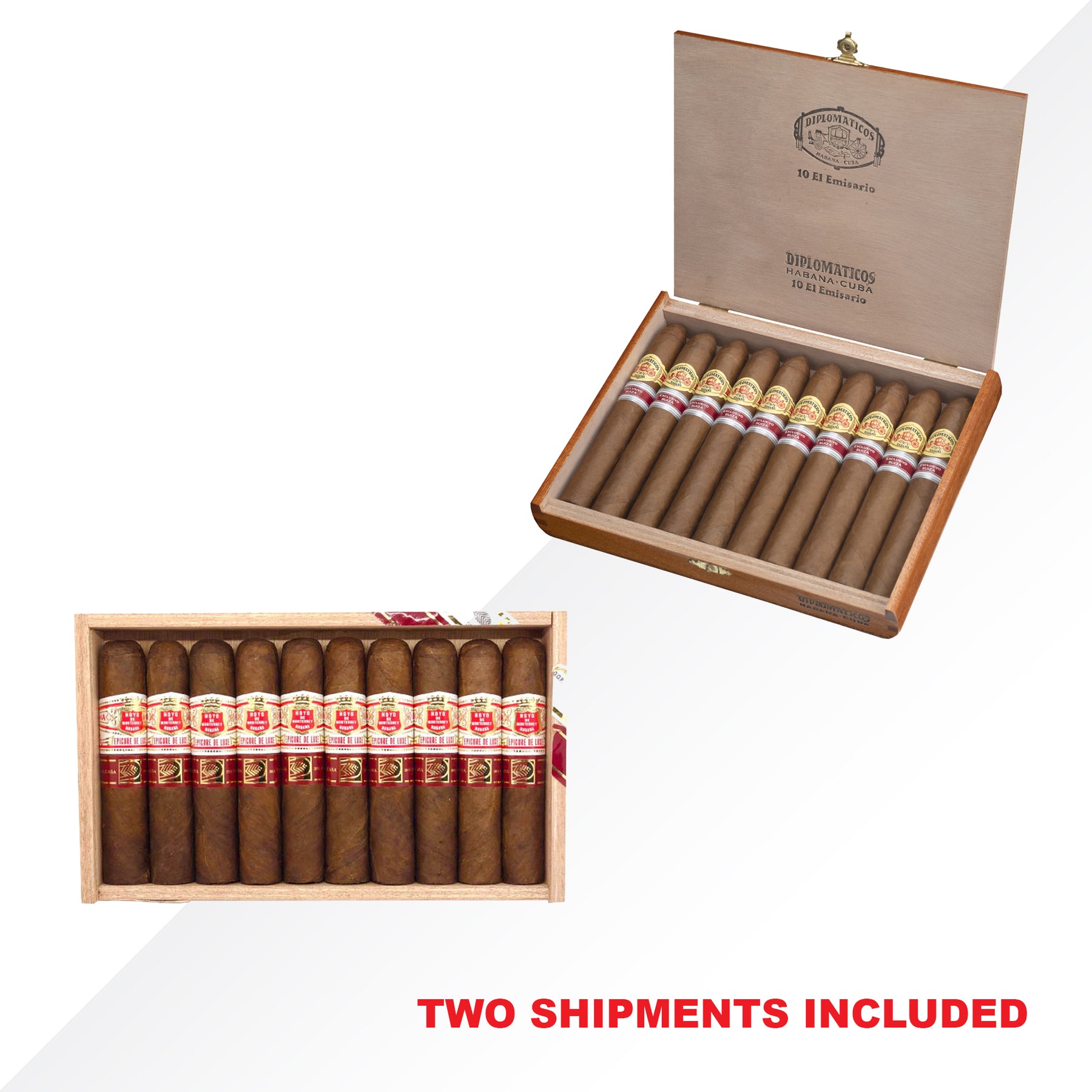 HdM Epicure de Luxe - Diplomaticos El Emisario COMBO