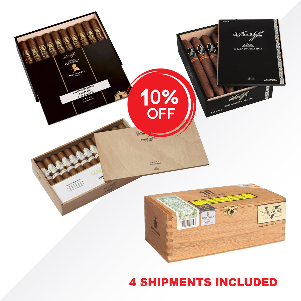 Fundadores The Vault - Davidoff Collection COMBO