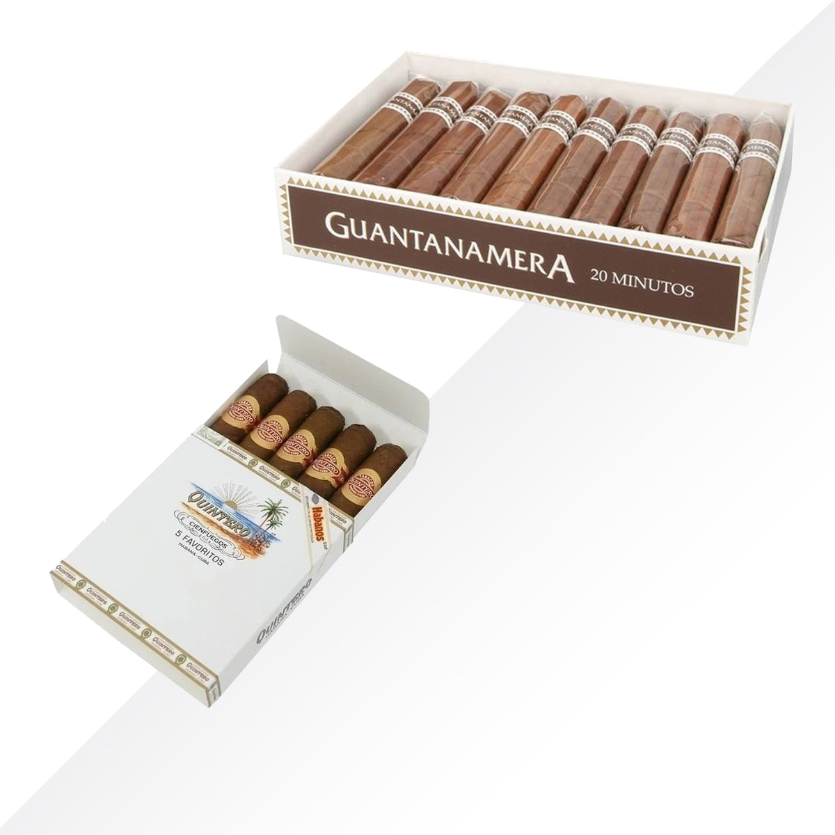 QUINTERO Favoritos 5pcs - GUANTANAMERA Minutos 20pcs COMBO