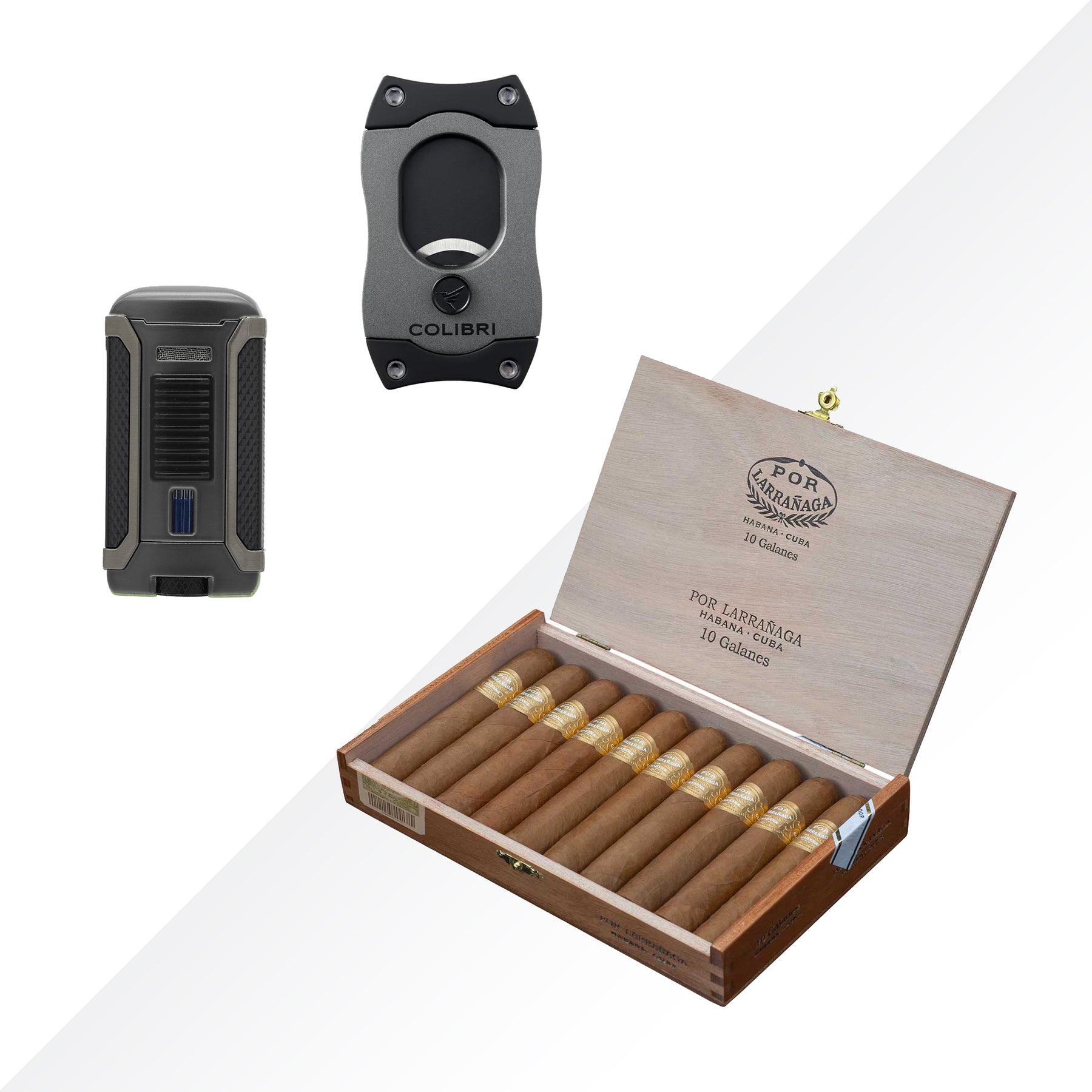 POR LARRAÑAGA GALANES COLIBRI CHARCOAL COMBO