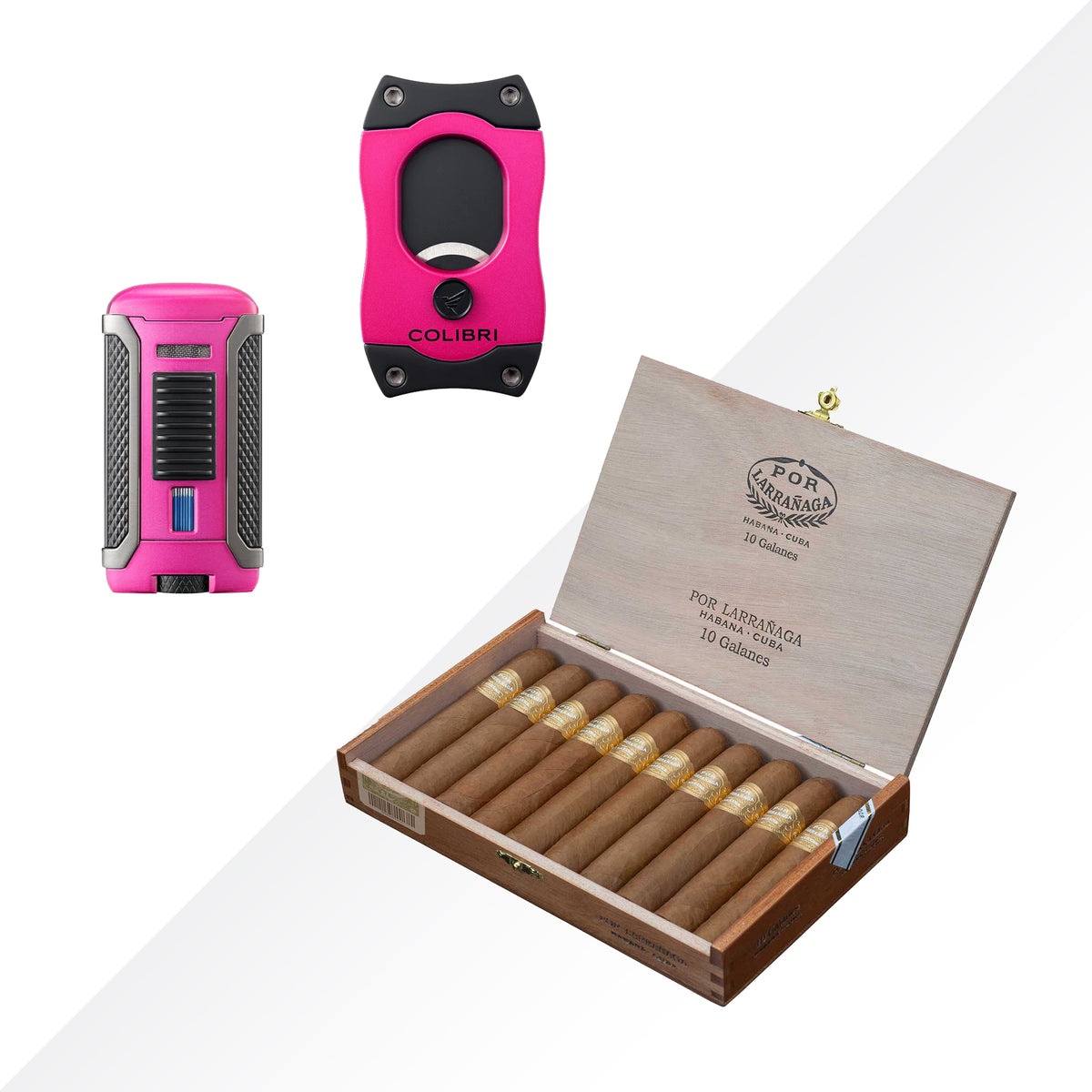 POR LARRAÑAGA GALANES COLIBRI PINK COMBO