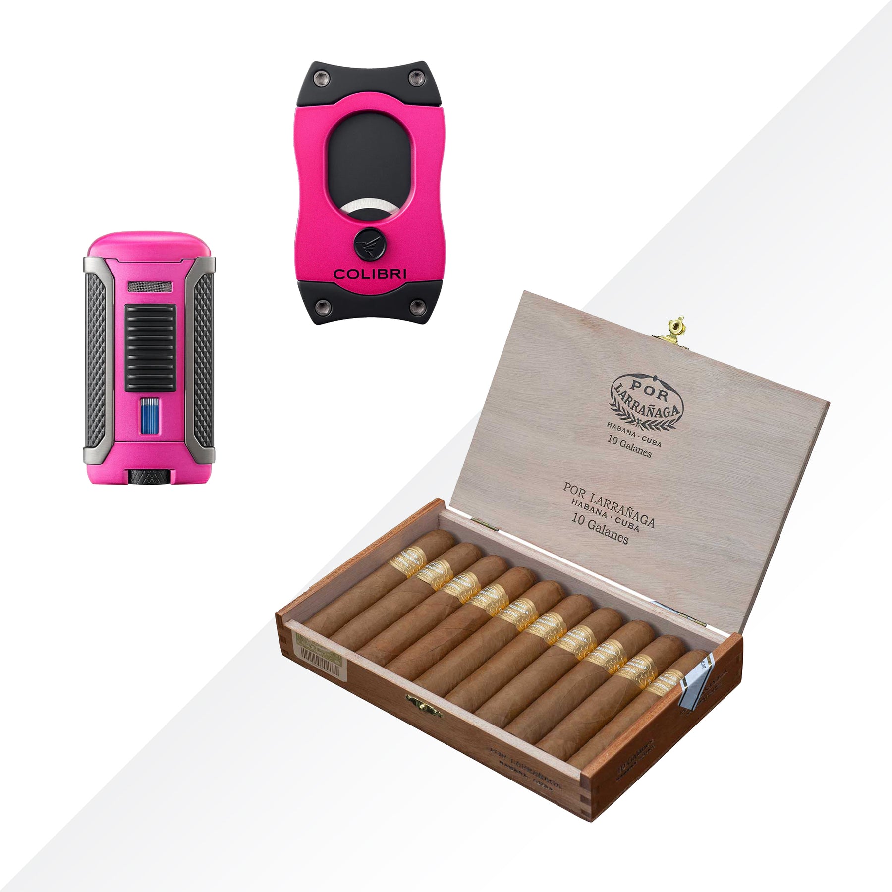 POR LARRAÑAGA GALANES COLIBRI PINK COMBO