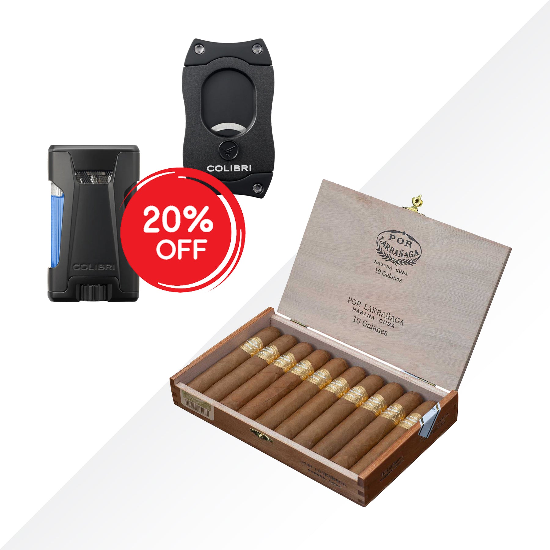 POR LARRAÑAGA GALANES COLIBRI BLACK COMBO