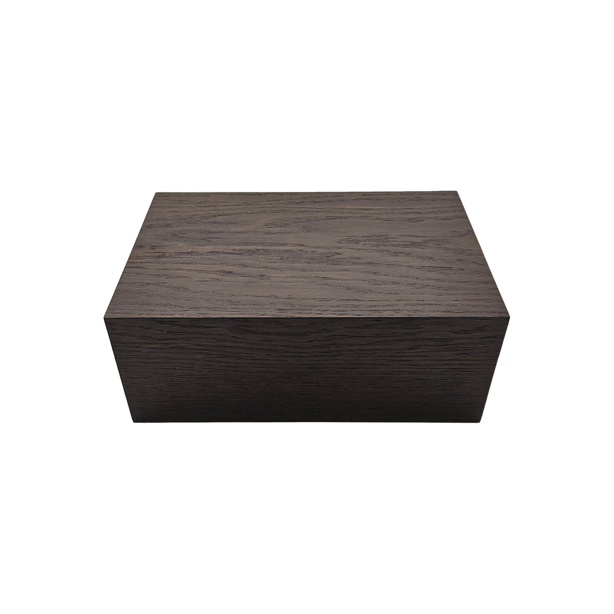 Humidor in Swamp Oak rounded corners