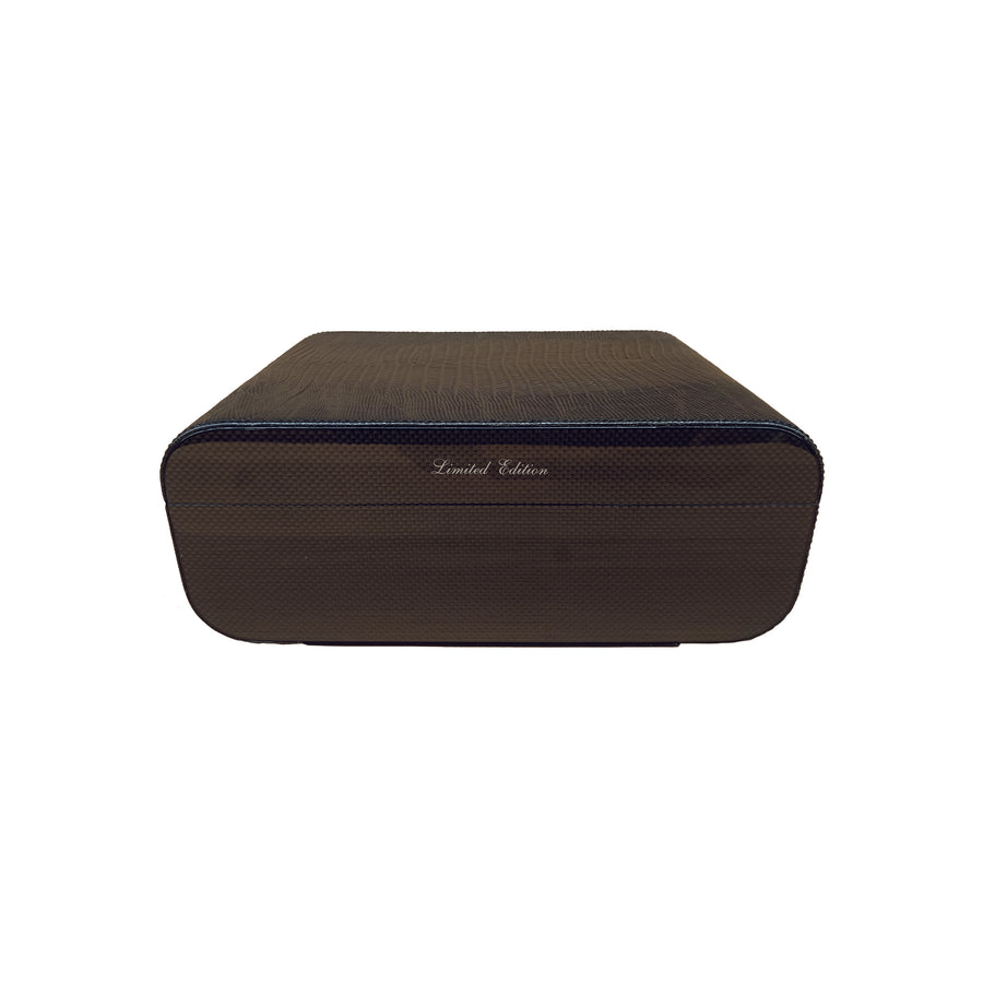 Humidor Fibra di Carbonio e Pelle