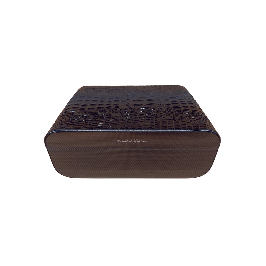 Humidor Fibra di Carbonio e Pelle