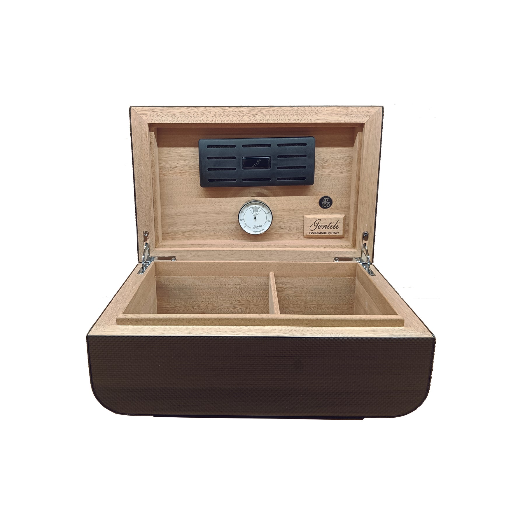 Humidor Fibra di Carbonio e Pelle