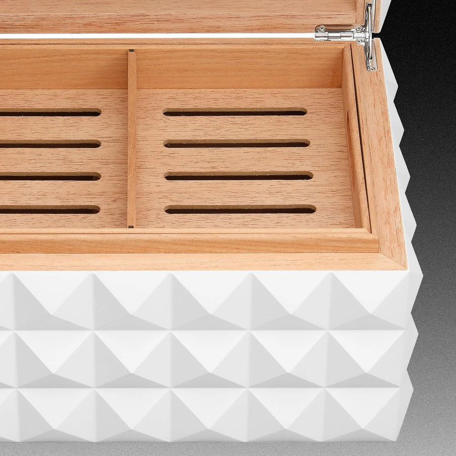 Grand Quasar Humidor - WHITE