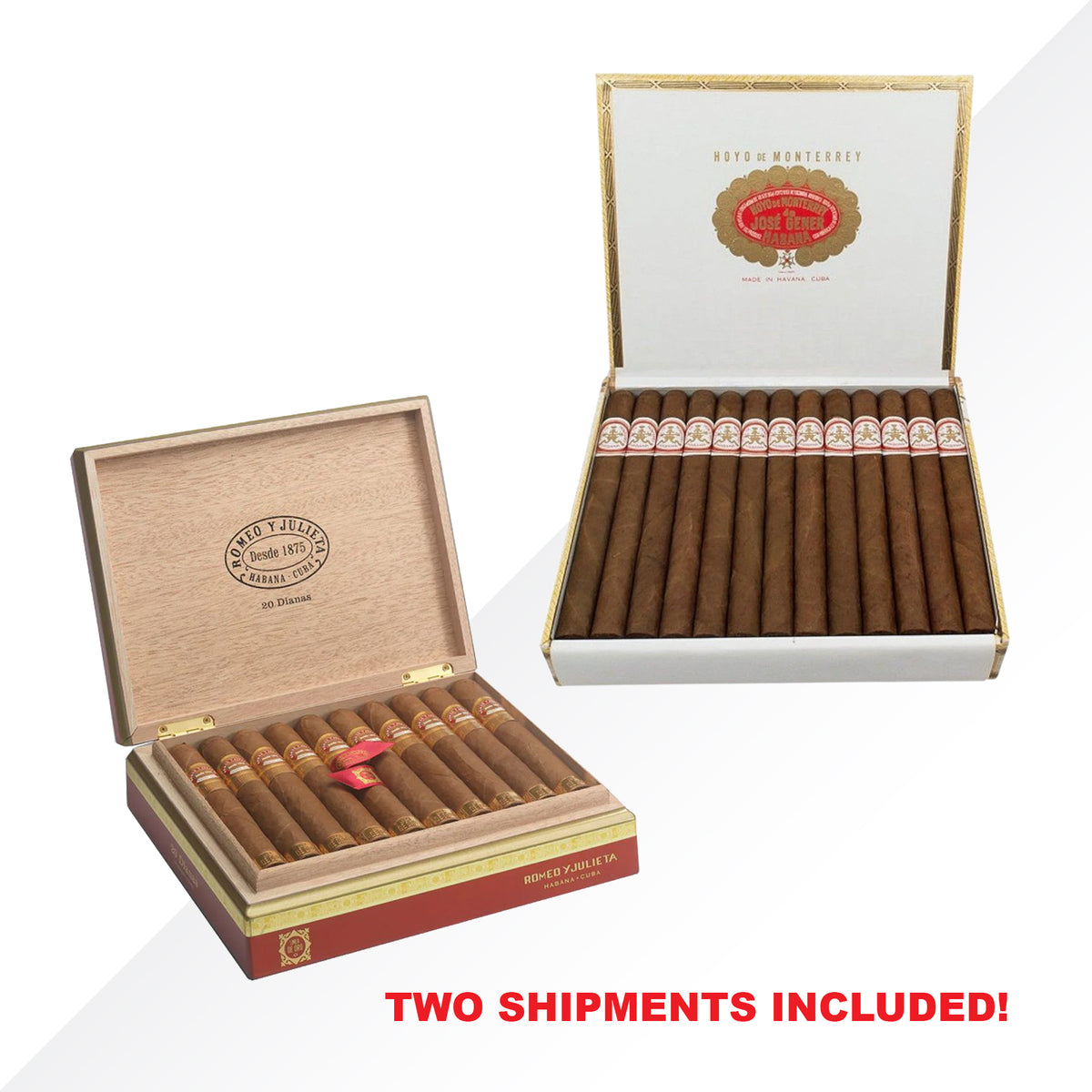 Hoyo Double corona + Romeo Dianas COMBO