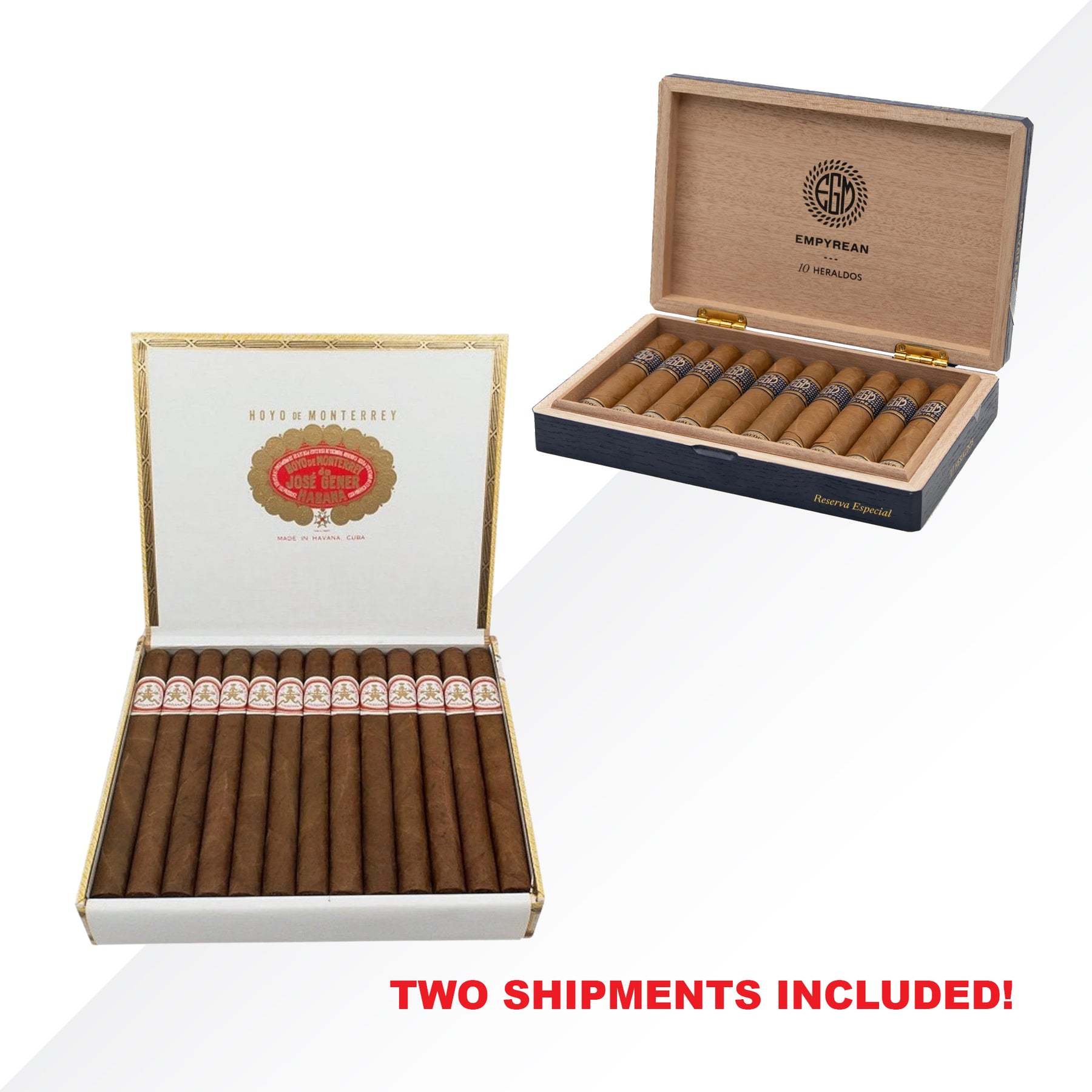 Hoyo Double Corona 25pcs + EGM Empyrean Heraldos 10pcs