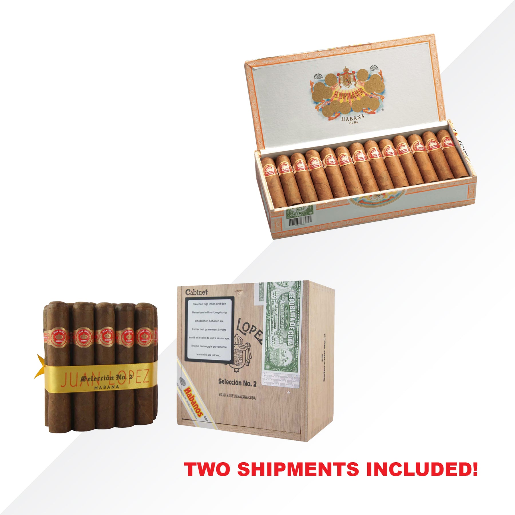 Juan Lopez Seleccion No.2 + H.Upmann Half Corona