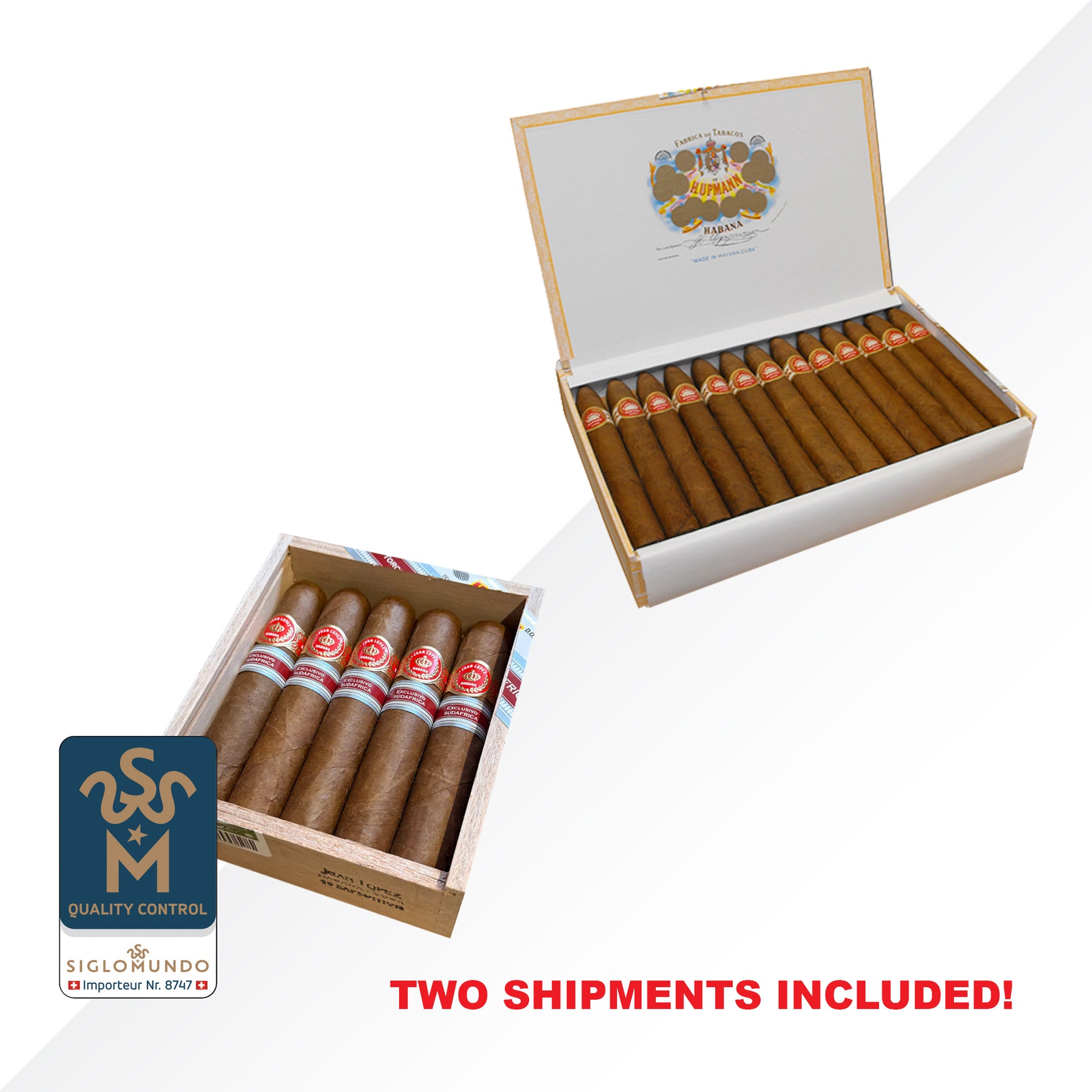 H.Upmann No.2 - Juan Lopez Expedition RE Sudafrica COMBO