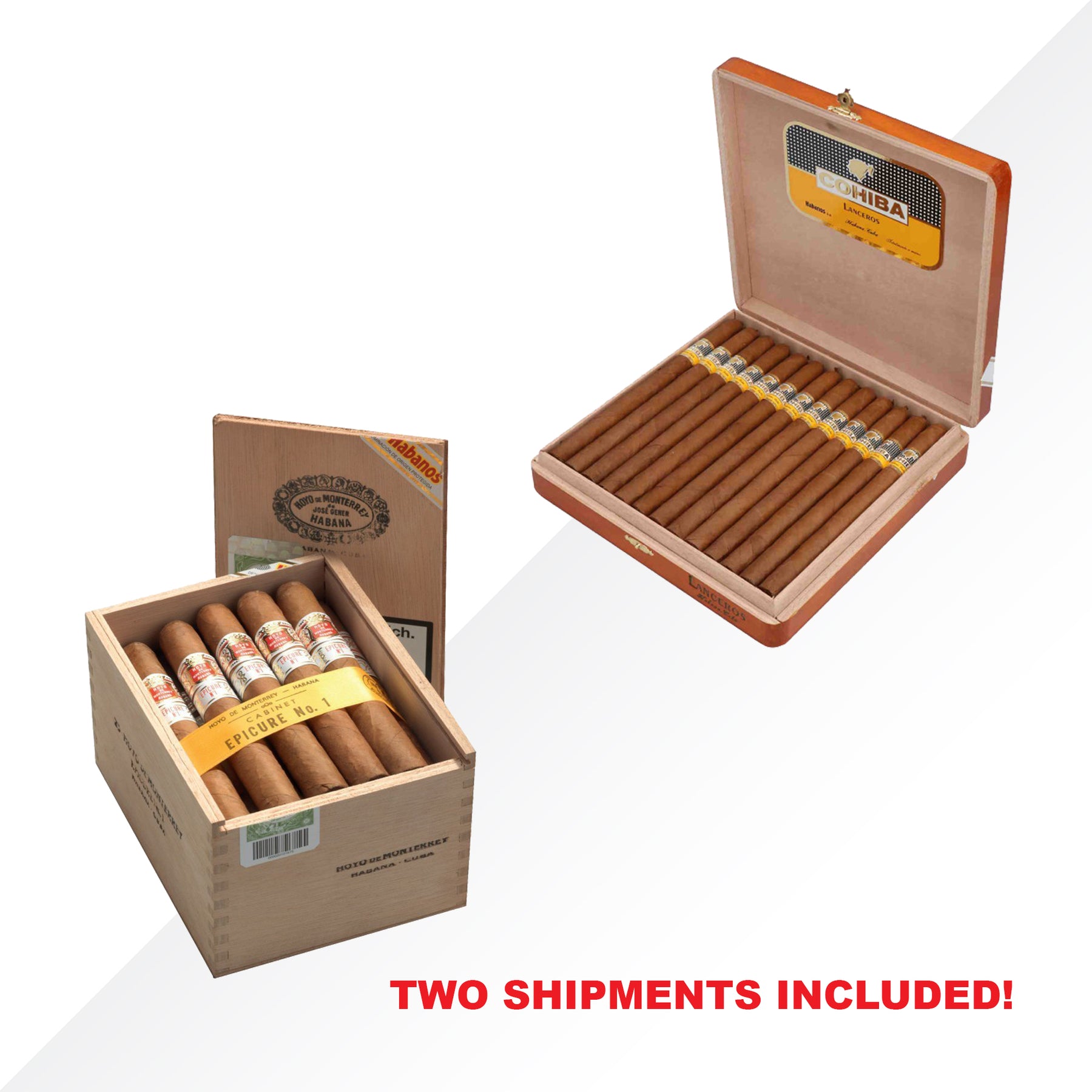 COHIBA LANCEROS 25pcs + EPICURE No.1 - COMBO