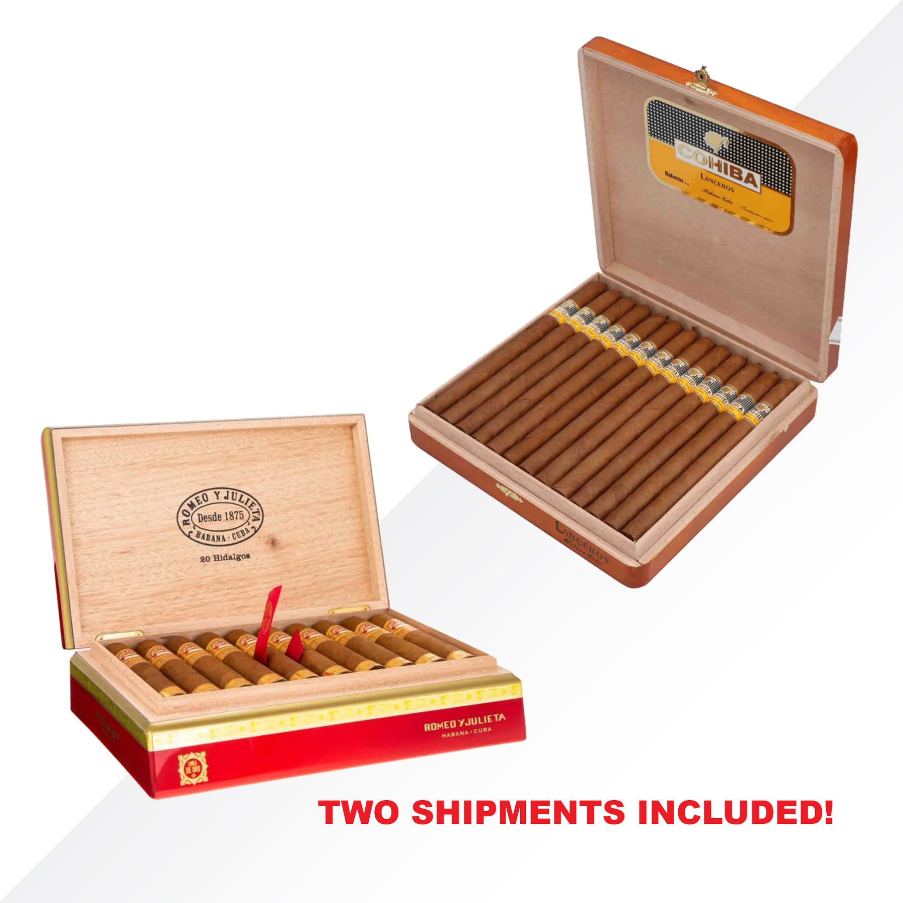 Cohiba Lanceros + Romeo Hidalgos COMBO