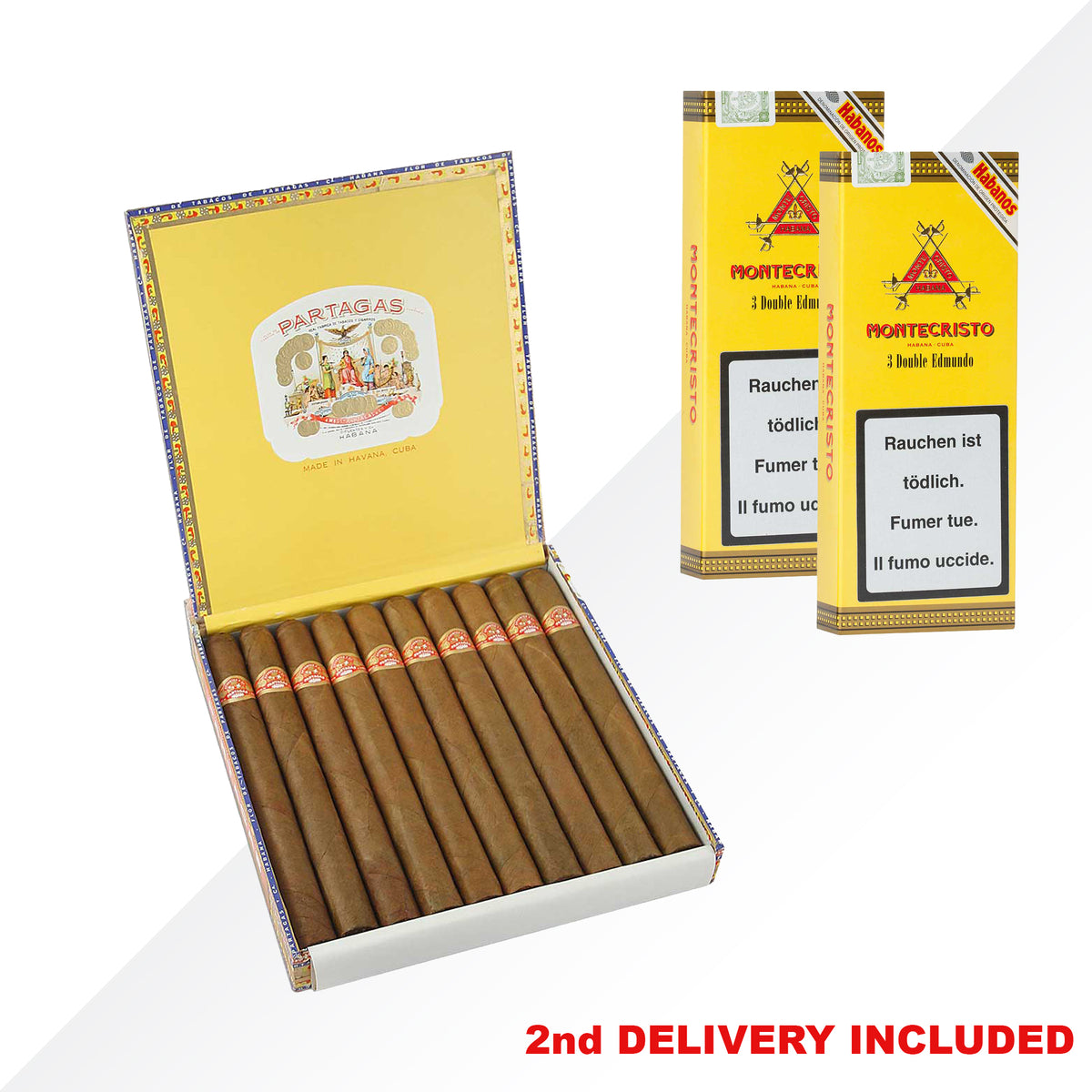 Lusitanias 10pcs + 2x Double Edmundo 3pcs