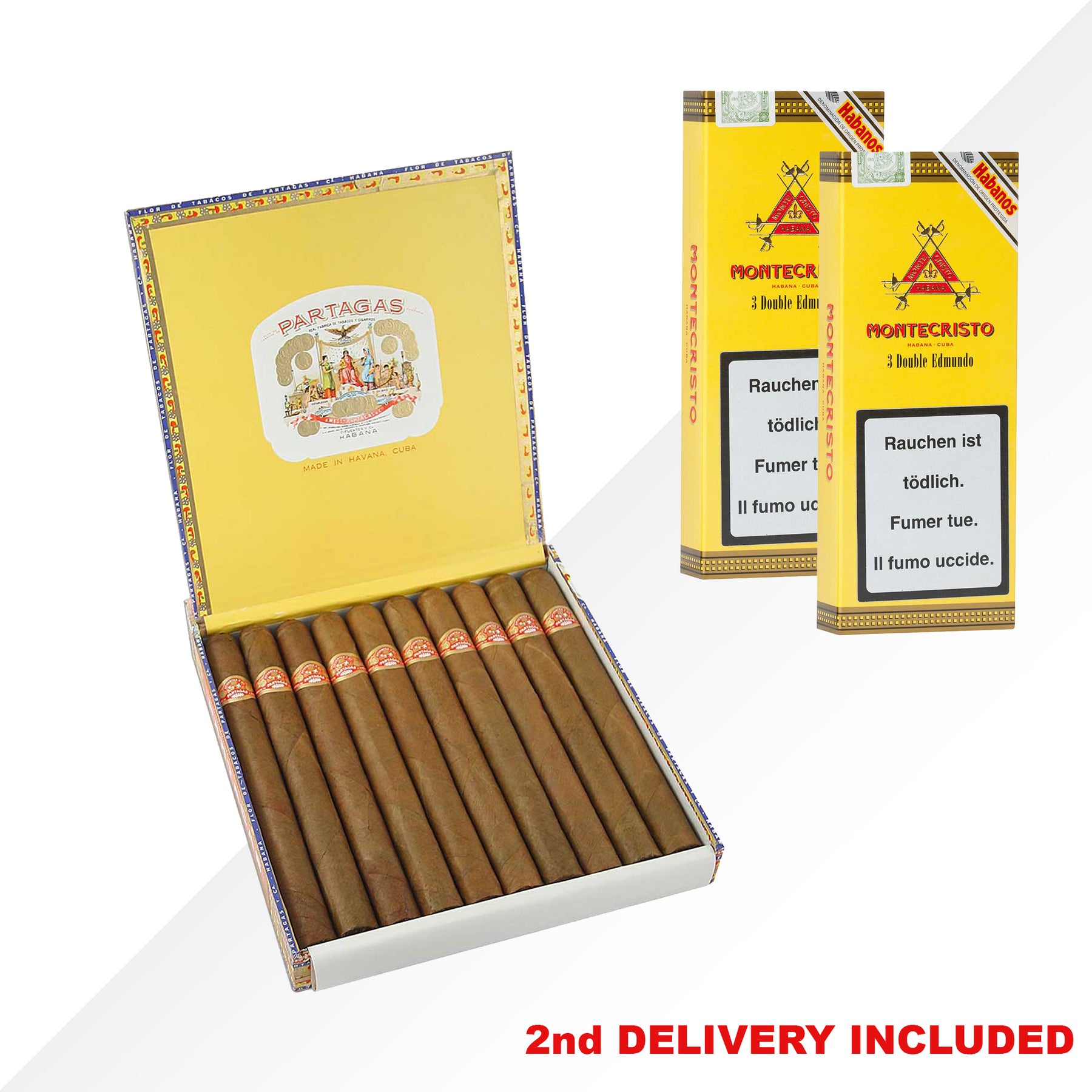 Lusitanias 10pcs + 2x Double Edmundo 3pcs