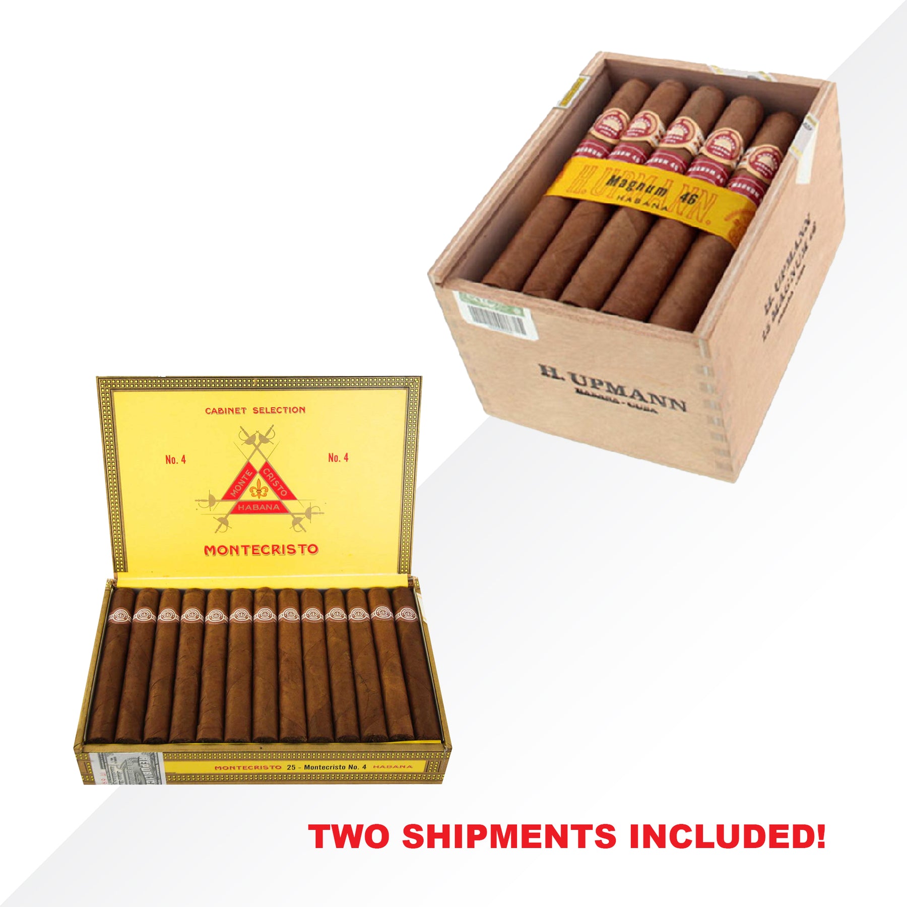 H.Upmann Magnum 46 + Montecristo No.4