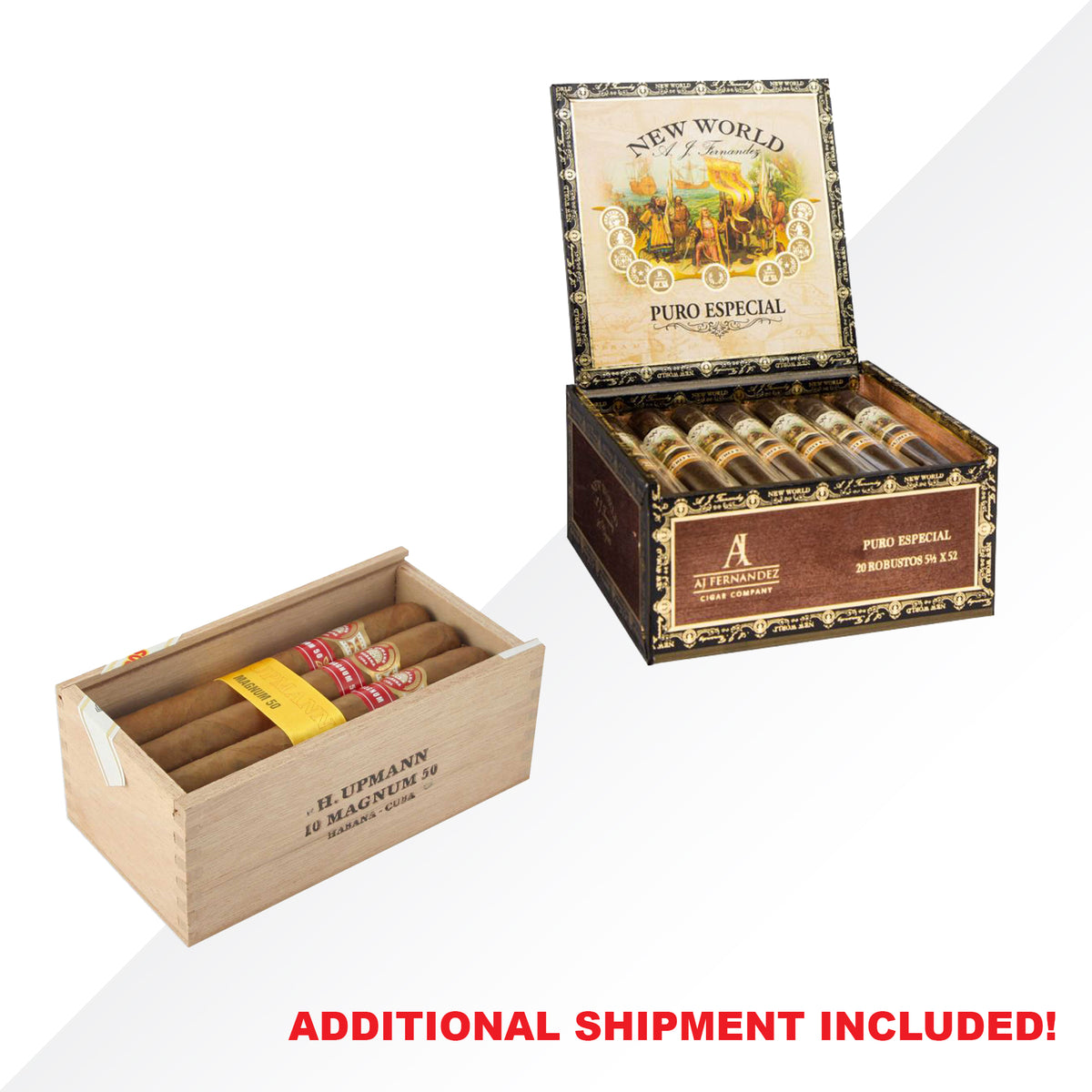 Magnum 50 10pcs + AJF Puro Especial Robusto 20pcs