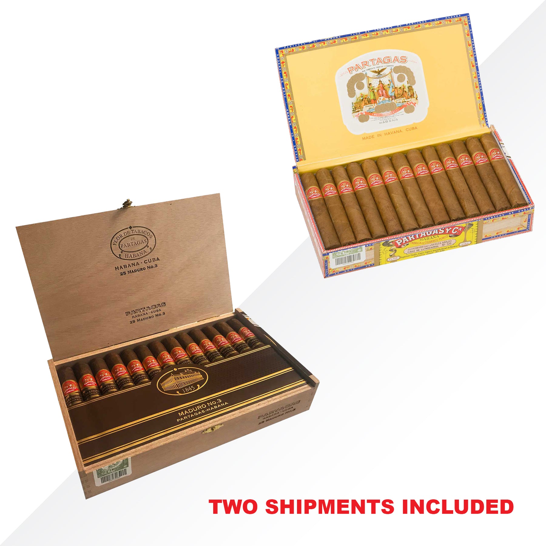 PARTAGAS Maduro No.3 - Shorts COMBO