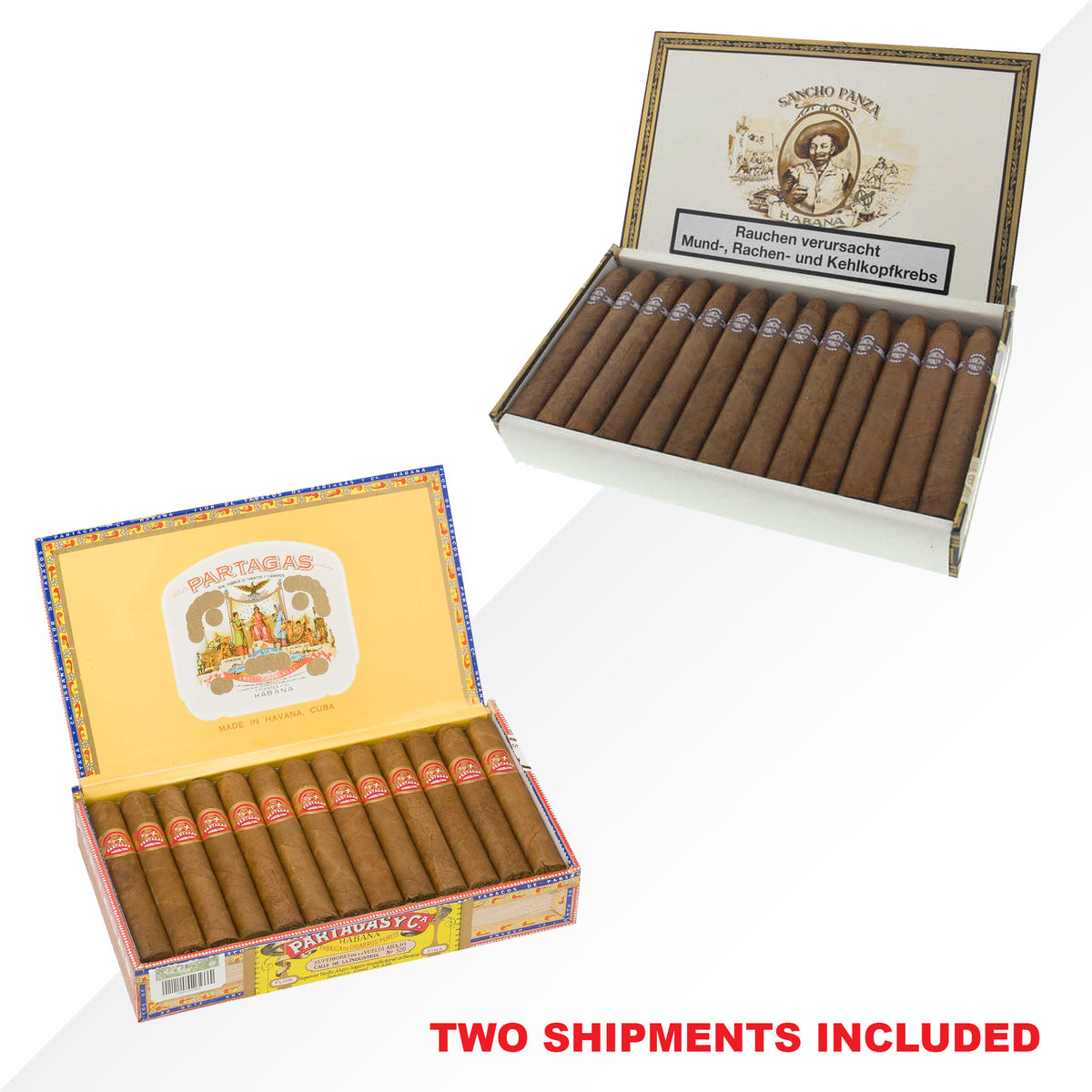 Sancho Panza Belicosos - Partagas Shorts COMBO