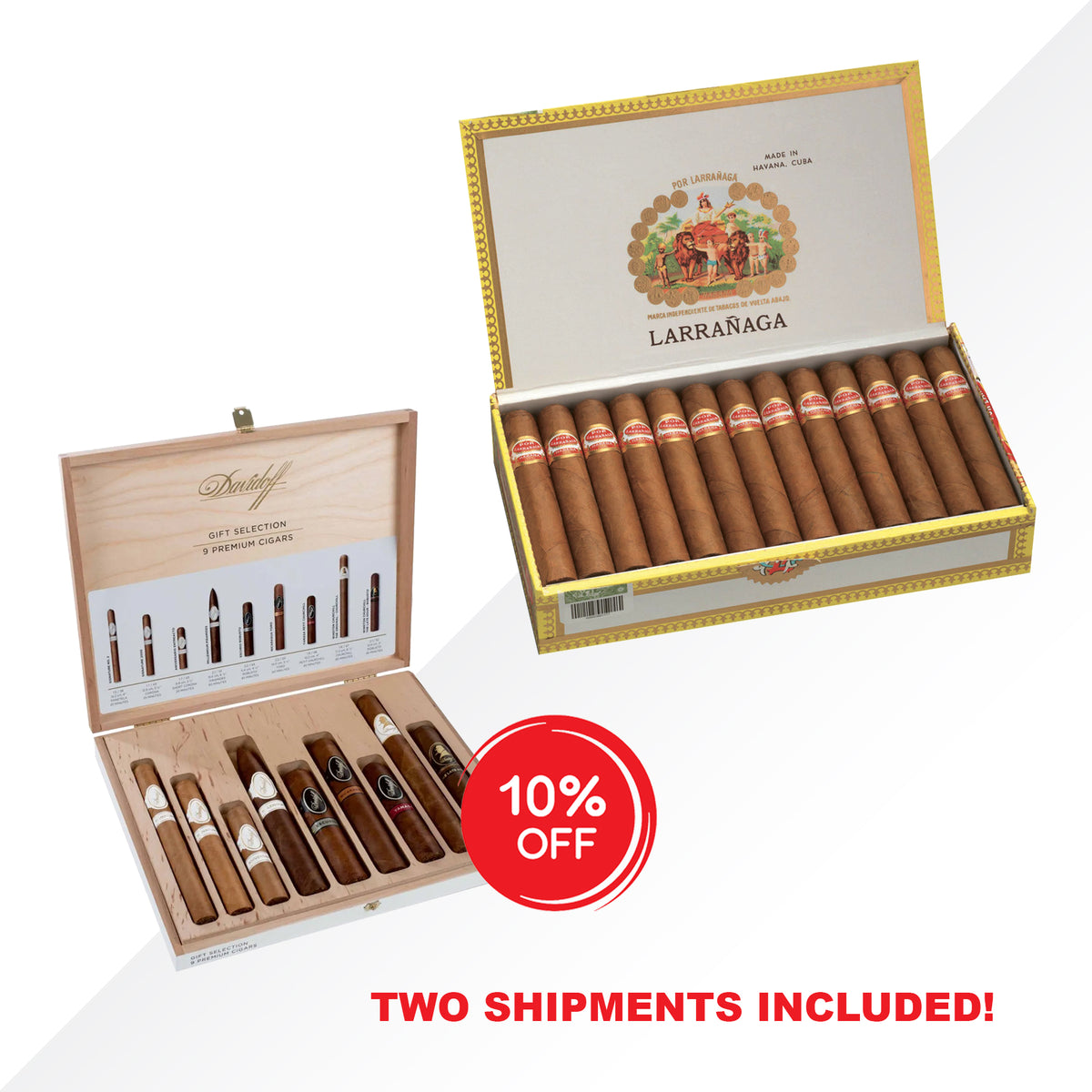PICADORES No.1 + DAVIDOFF GIFT SELECTION 9pcs