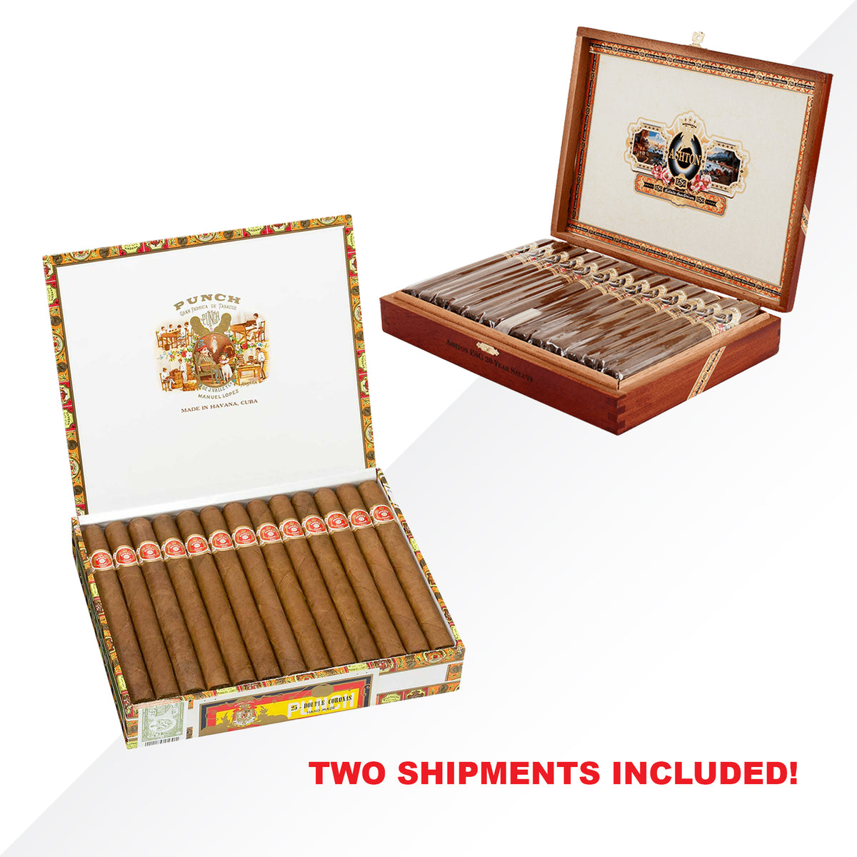 Punch Double corona + Ashton ESG Churchill