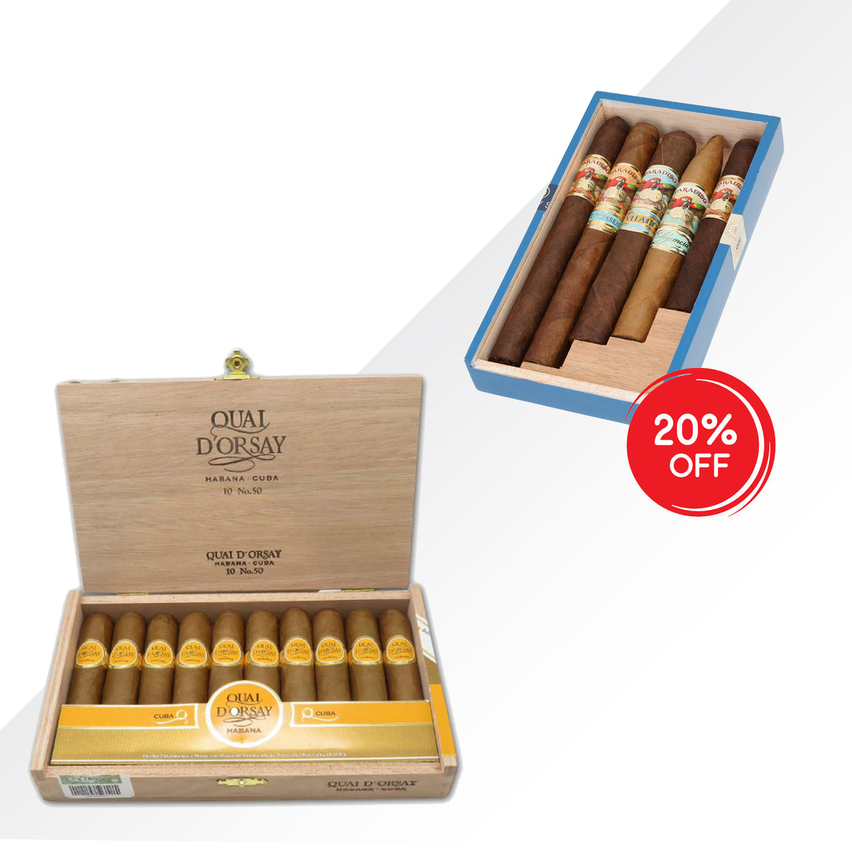 Quai d'Orsay 50 10pcs - Paradiso Sampler 5pcs COMBO