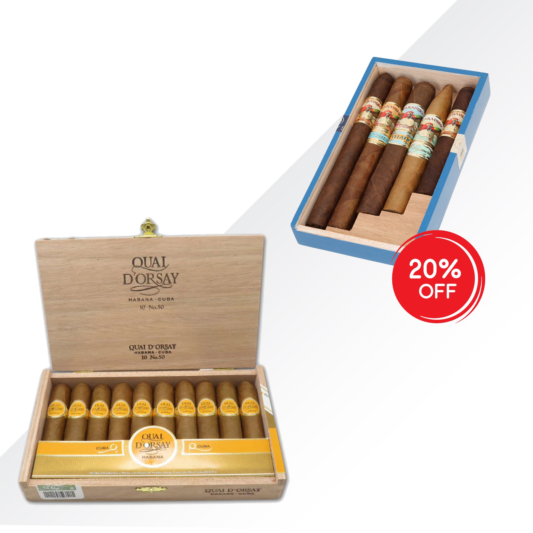 Quai d'Orsay 50 10pcs - Paradiso Sampler 5pcs COMBO