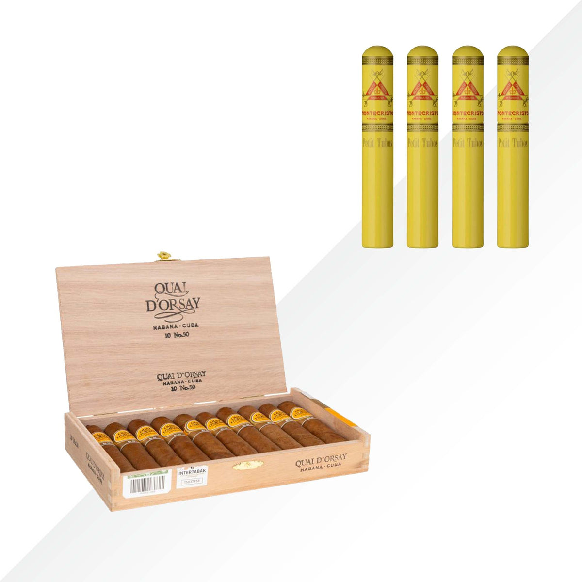 QUAI D'ORSAY No.50 10pcs + Petit Tubos 4pcs COMBO