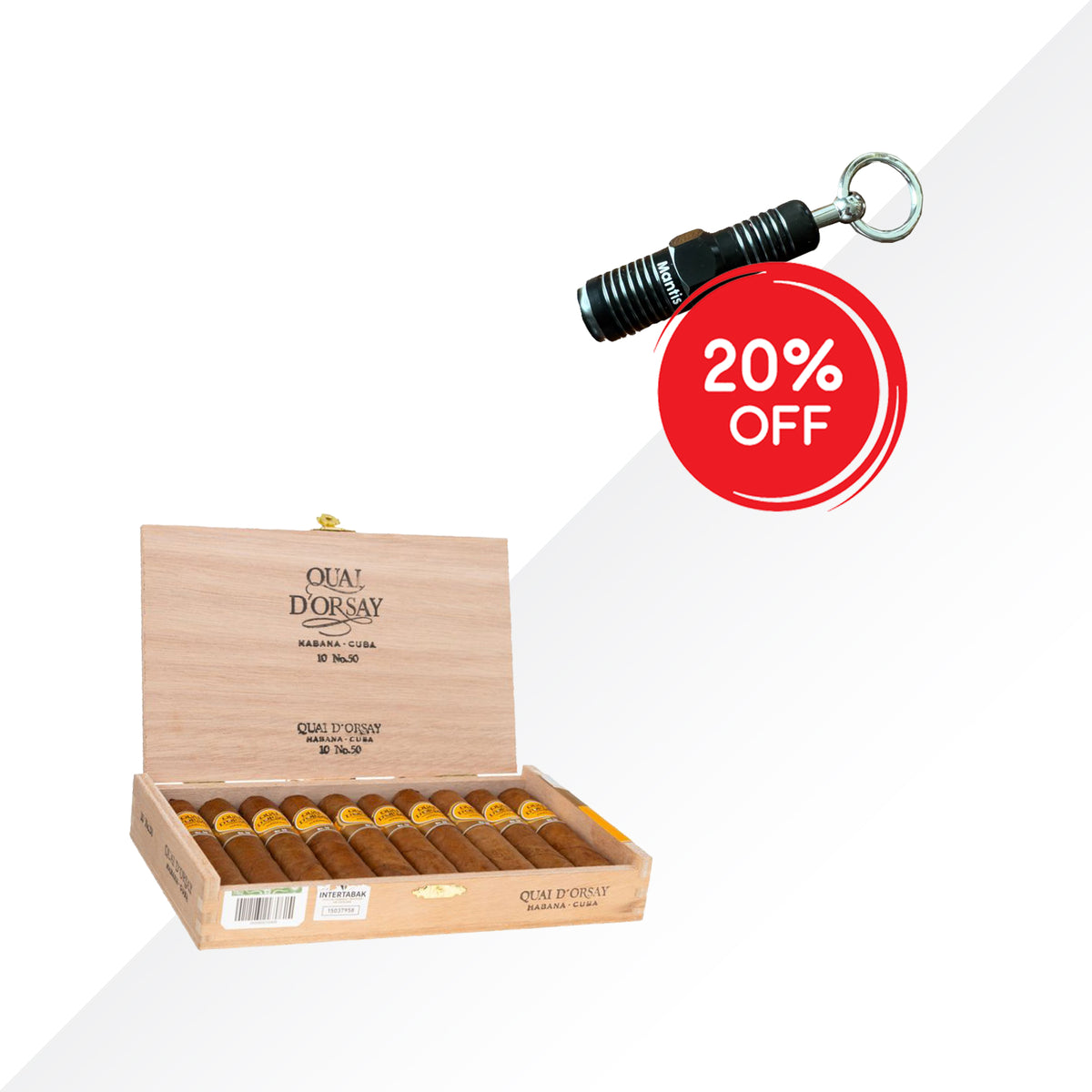 QUAI D'ORSAY No.50 10pcs + PUNCHER MANTIS COMBO