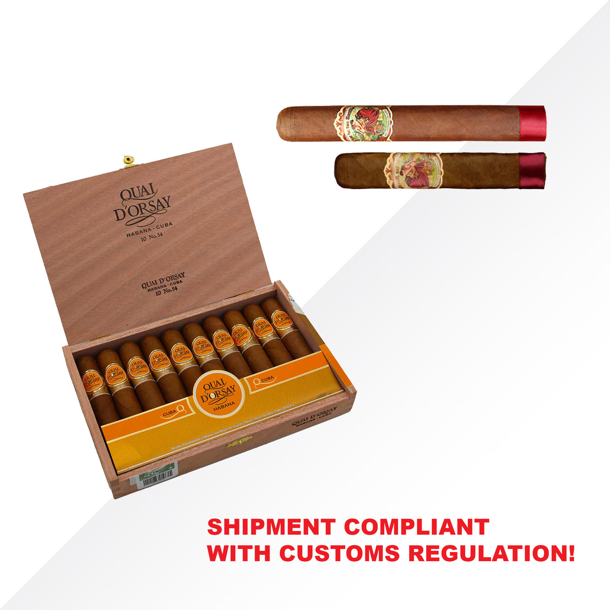 Quai d'Orsay 54 10pcs + Flor de las Antilla Selection