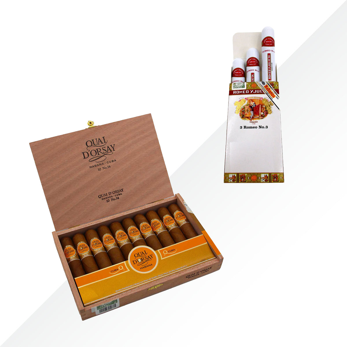 QUAI D'ORSAY No.54 10pcs + ROMEO No.3 A/T 3pcs COMBO