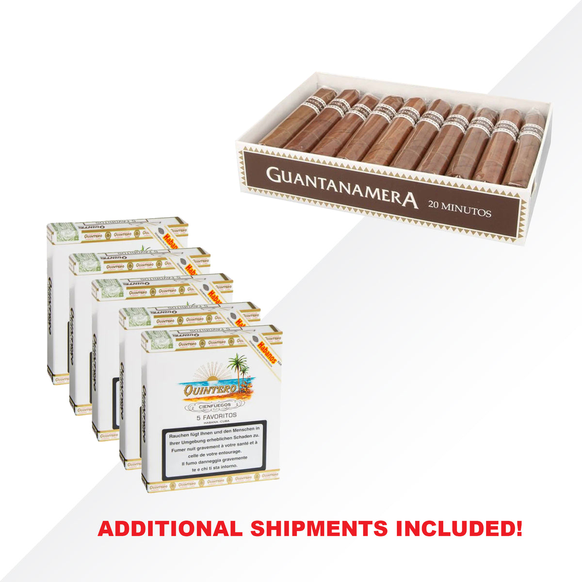 Guantanamera Minutos + Quintero Favoritos 5x5pcs
