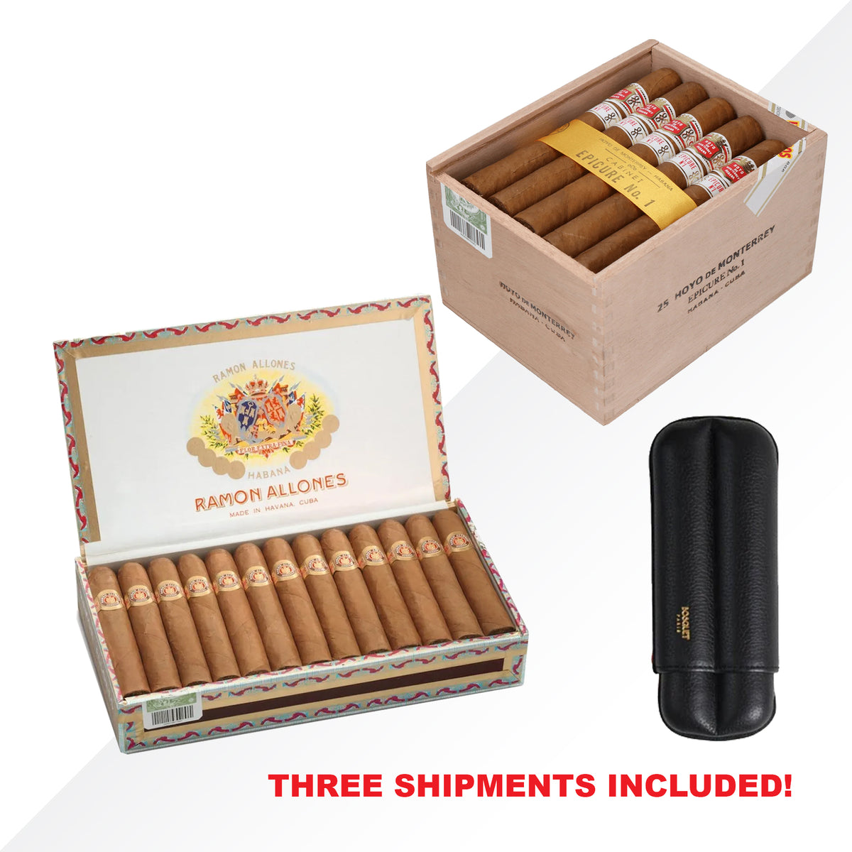 Specially Selected + Epicure No.1 + Bosquet cigar case COMBO