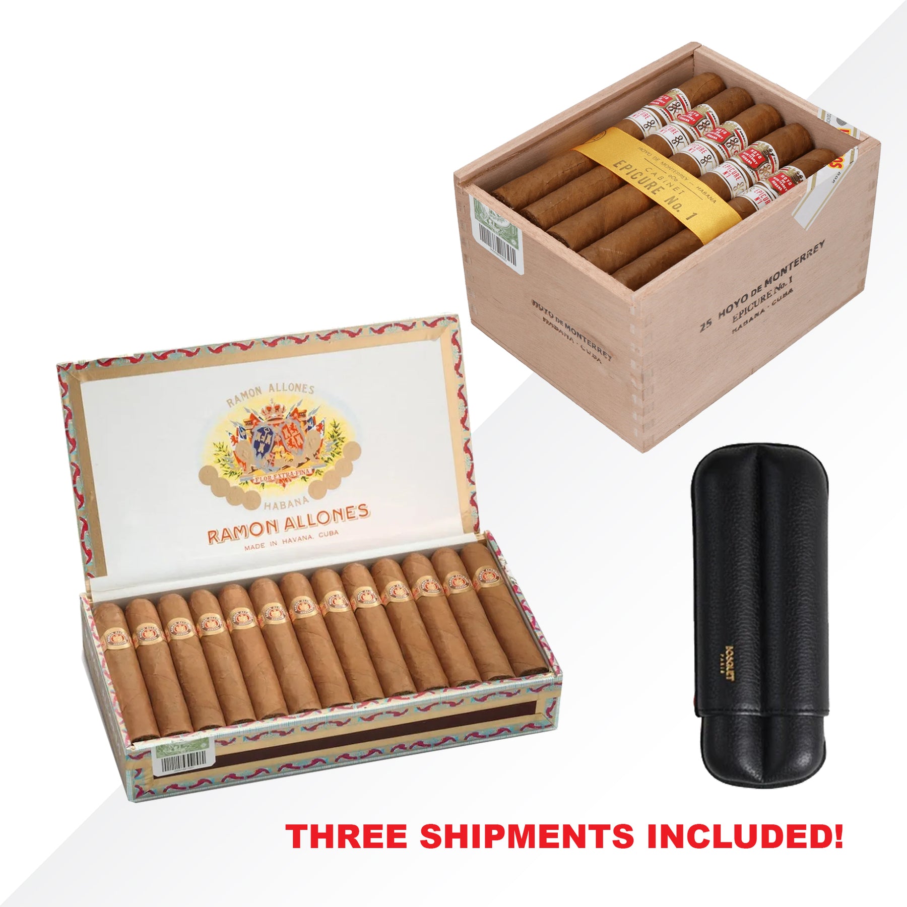 Specially Selected + Epicure No.1 + Bosquet cigar case COMBO