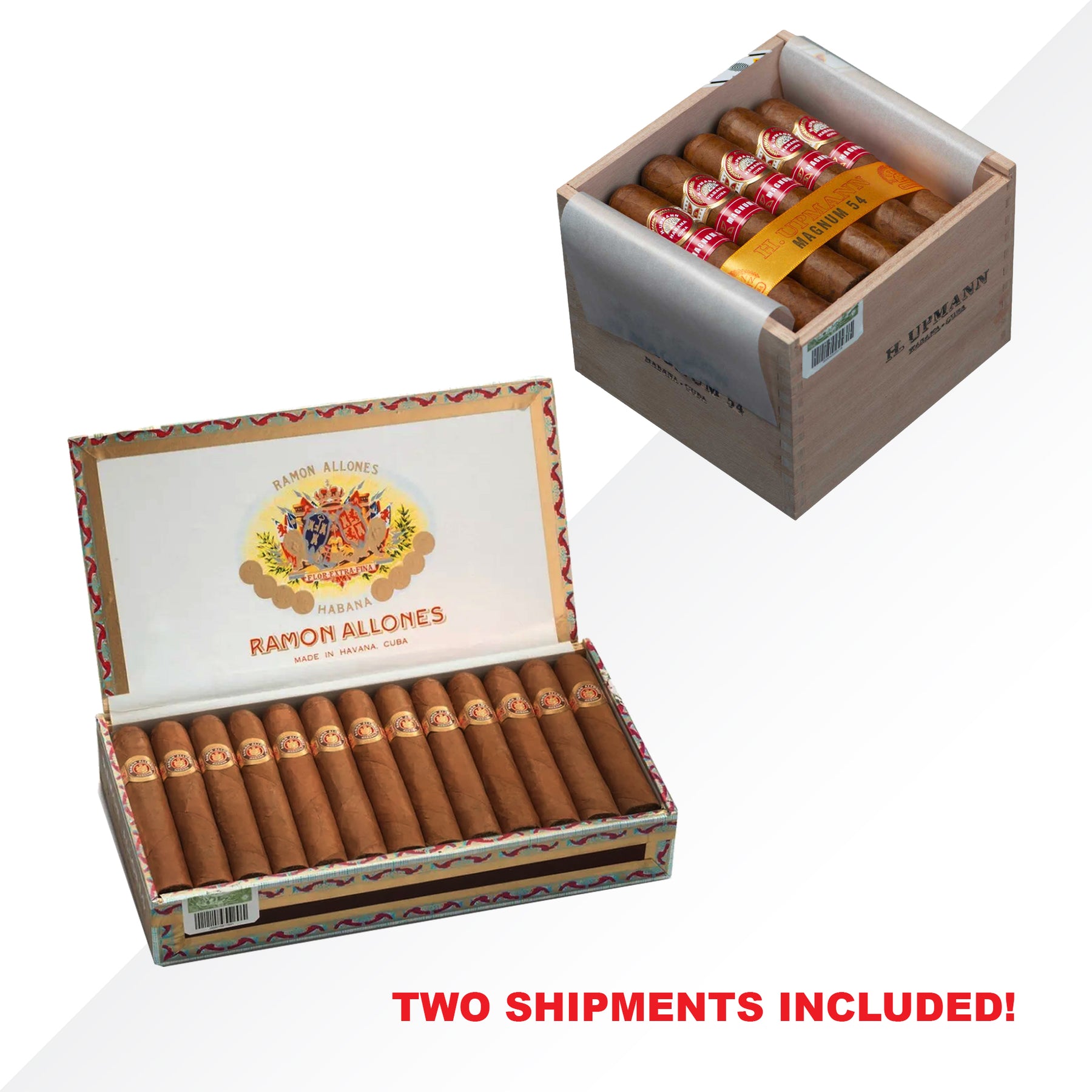 Ramon Allones Specially Selected + H.Upmann Magnum 54