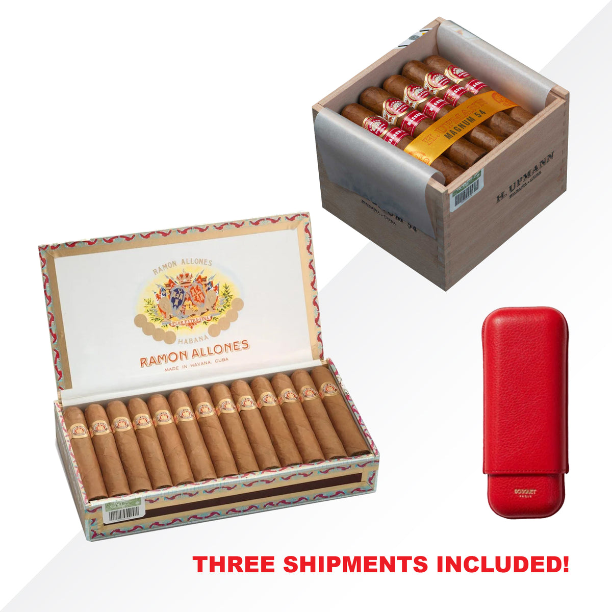 Specially Selected + Magnum 54 + Bosquet cigar case COMBO