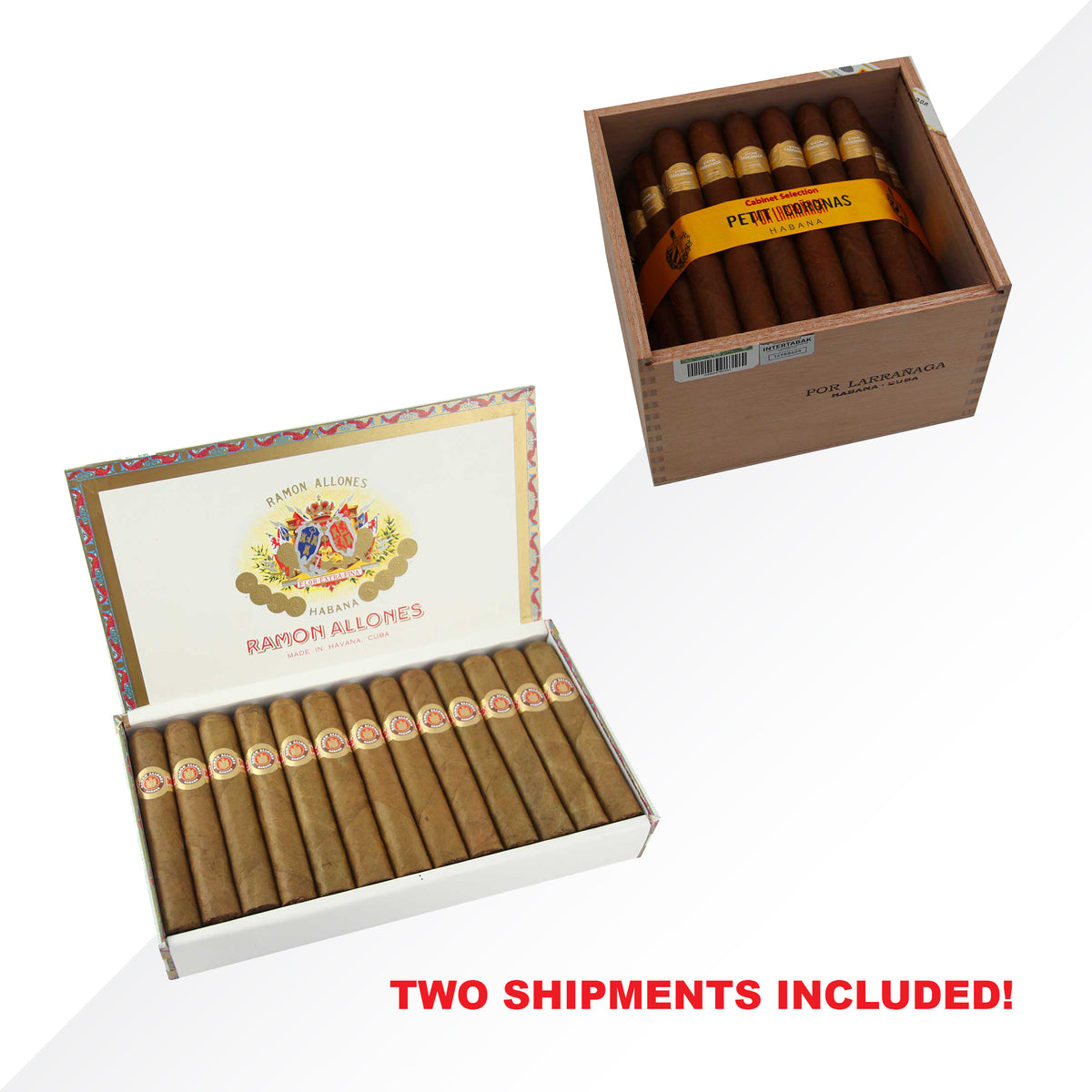 Ramon Allones Specially Selected + P. Larrañaga Petit Coronas